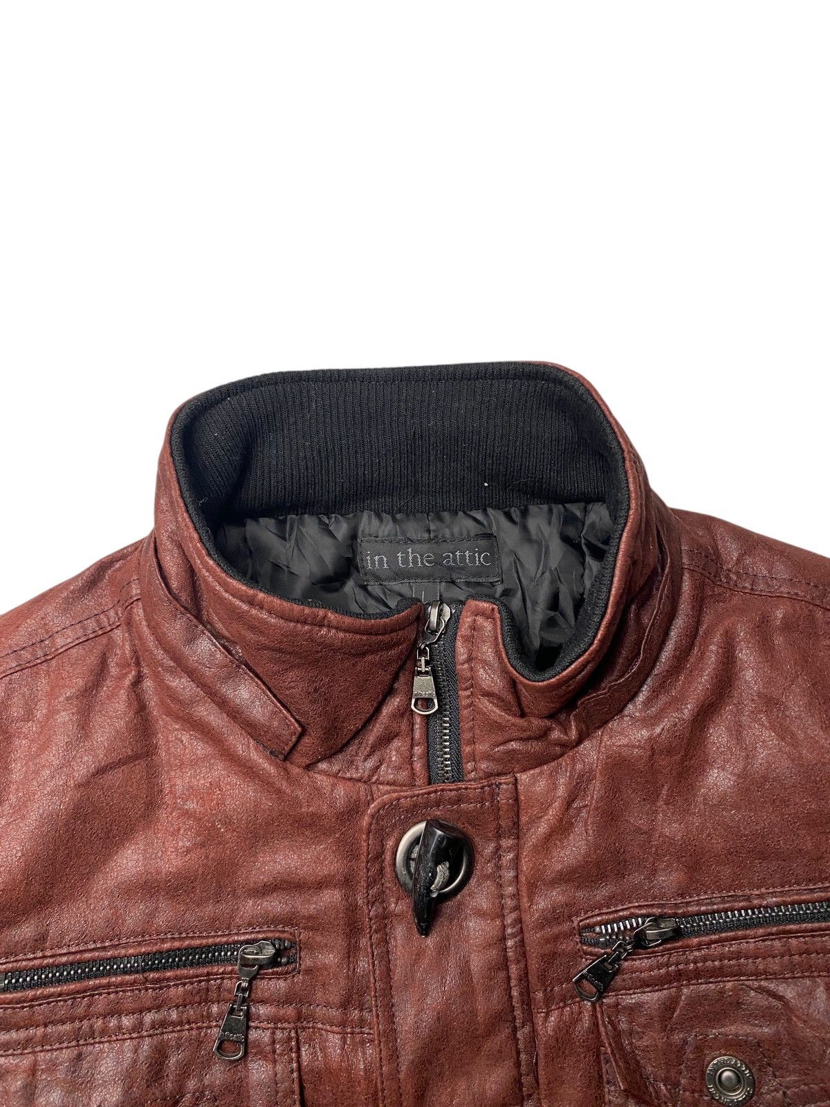 If Six Was Nine 2000's In The Attic Biker Jacket Size US M / EU 48-50 / 2 - 7 Thumbnail