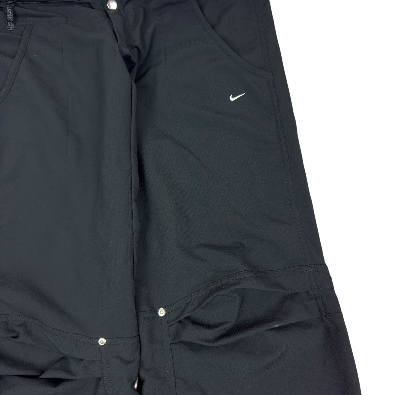 Japanese Brand × Nike Nike Sphere Dry Women's Black Swoosh Straight Leg Pants 10 Size 32" / US 10 / IT 46 - 5 Thumbnail