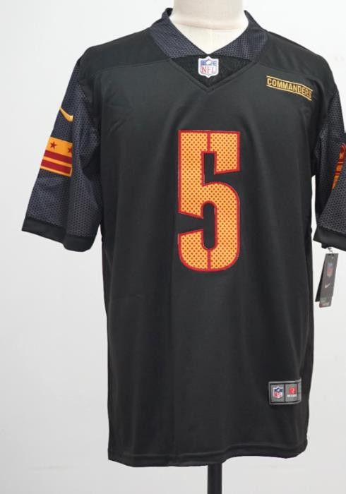NFL Washington Commanders #5 Daniels Jersey Size US XL / EU 56 / 4 - 2 Thumbnail