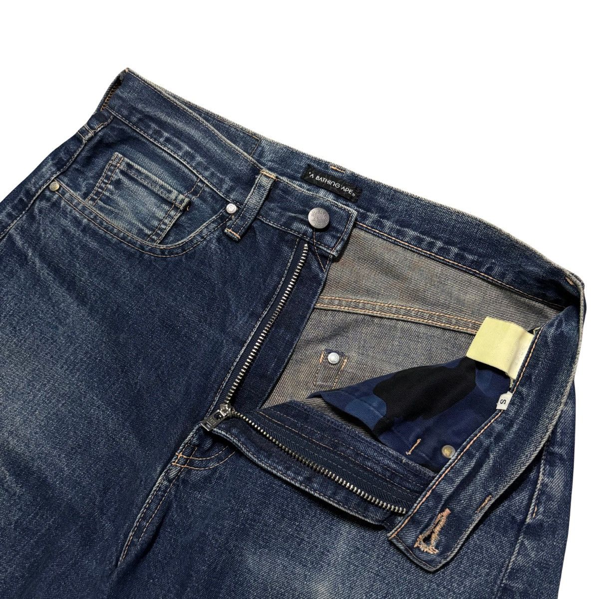 Bape Bape Denim Shorts Size US 32 / EU 48 - 5 Thumbnail