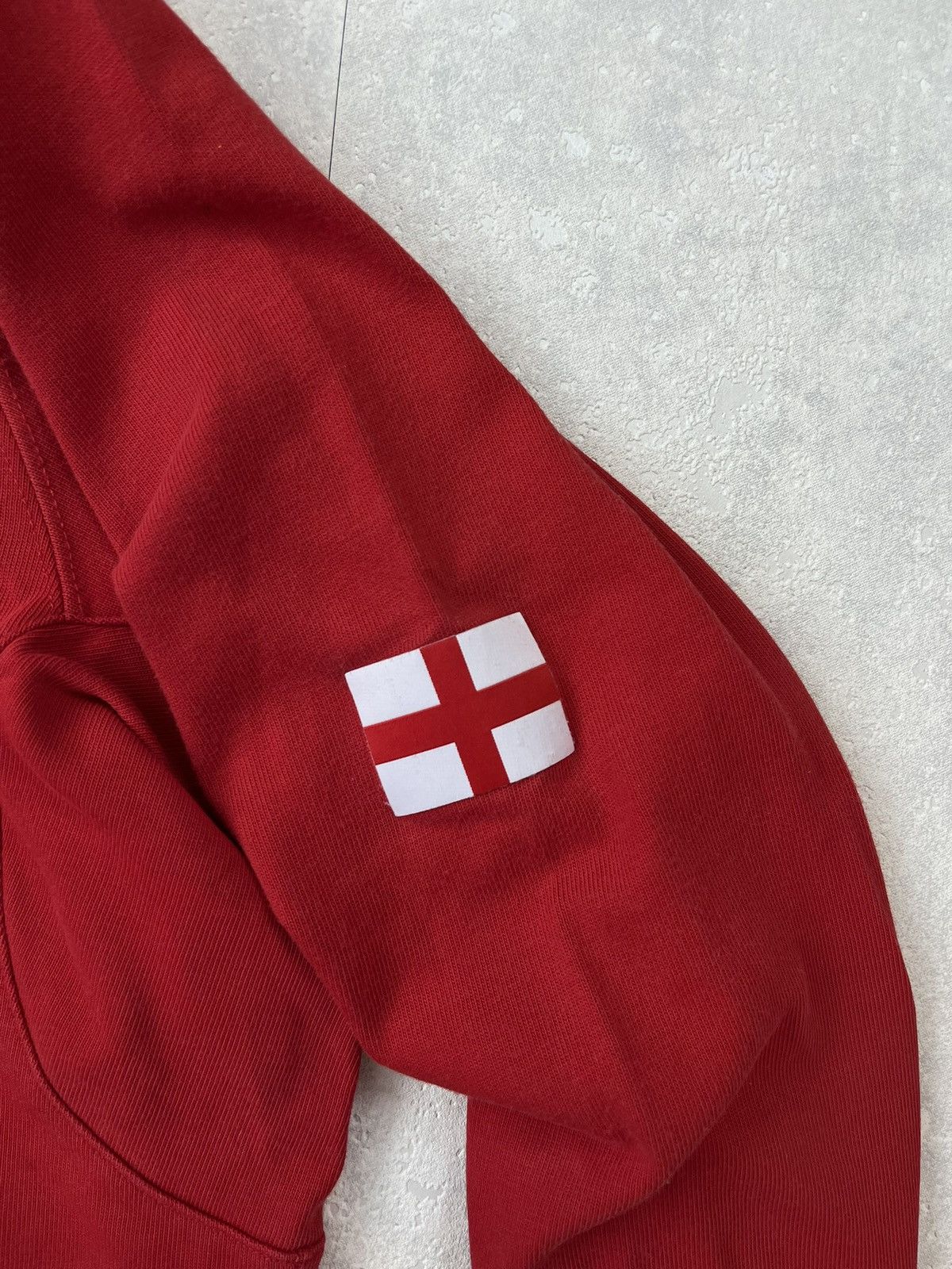 Nike × Vintage 00s Nike England Vintage Y2K Oversized Longsleeve Polo Size US XXL / EU 58 / 5 - 6 Thumbnail