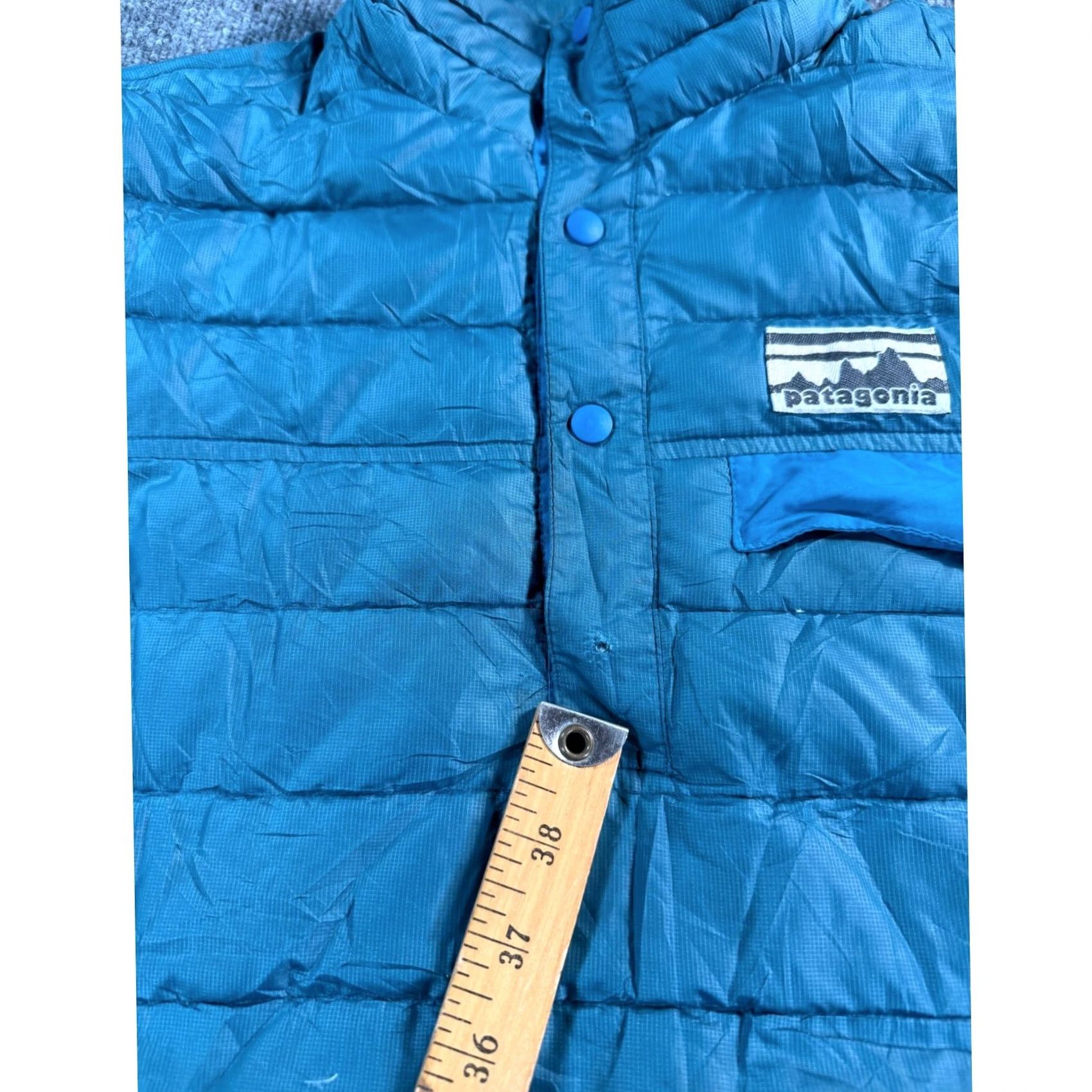 Patagonia Patagonia Down Snap T Pullover Puffer Jacket Womens Small Blue Size S / US 4 / IT 40 - 7 Thumbnail