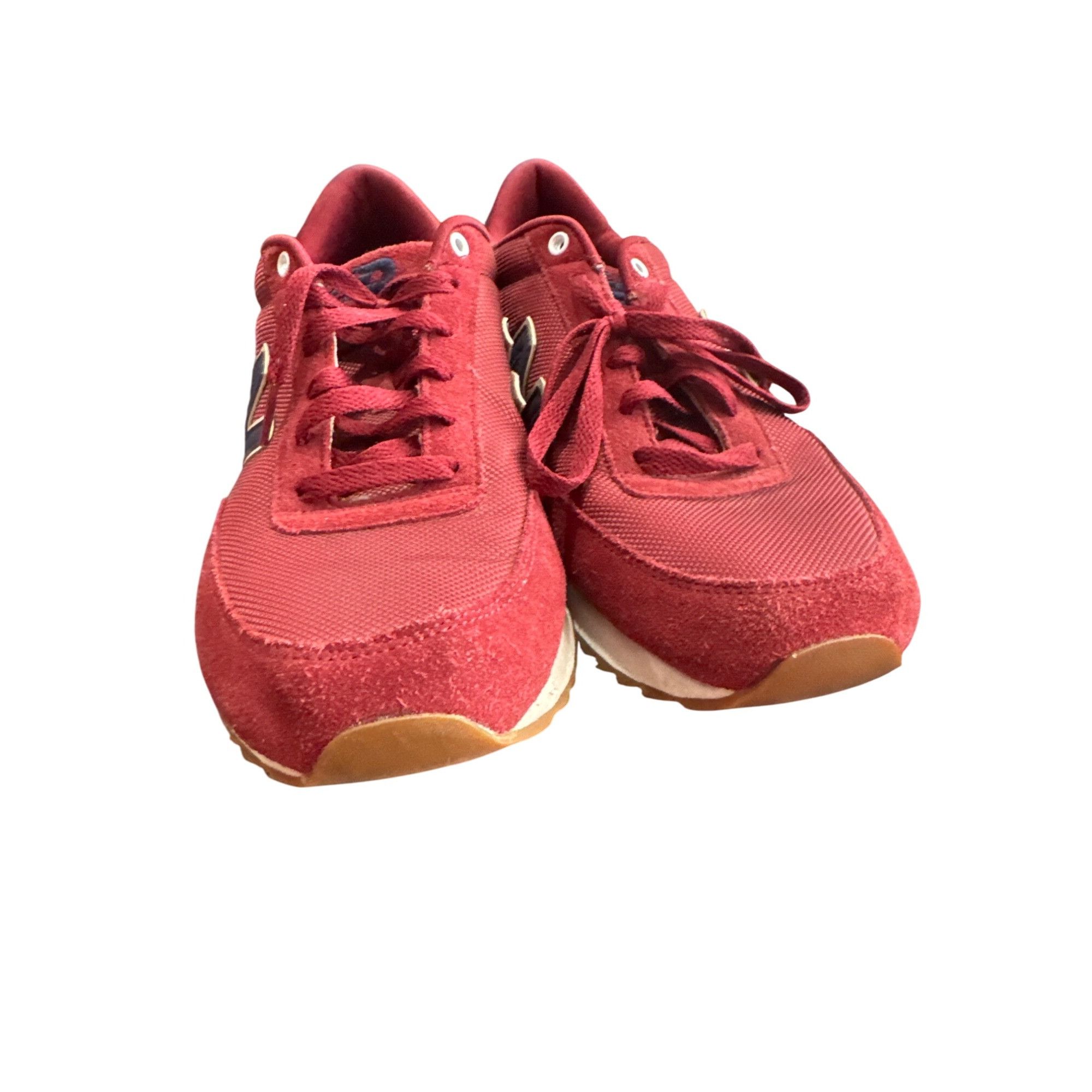 New Balance New Balance 501 mens red leather canvas sneakers Size 11D SK Size US 11 / EU 44 - 8 Thumbnail