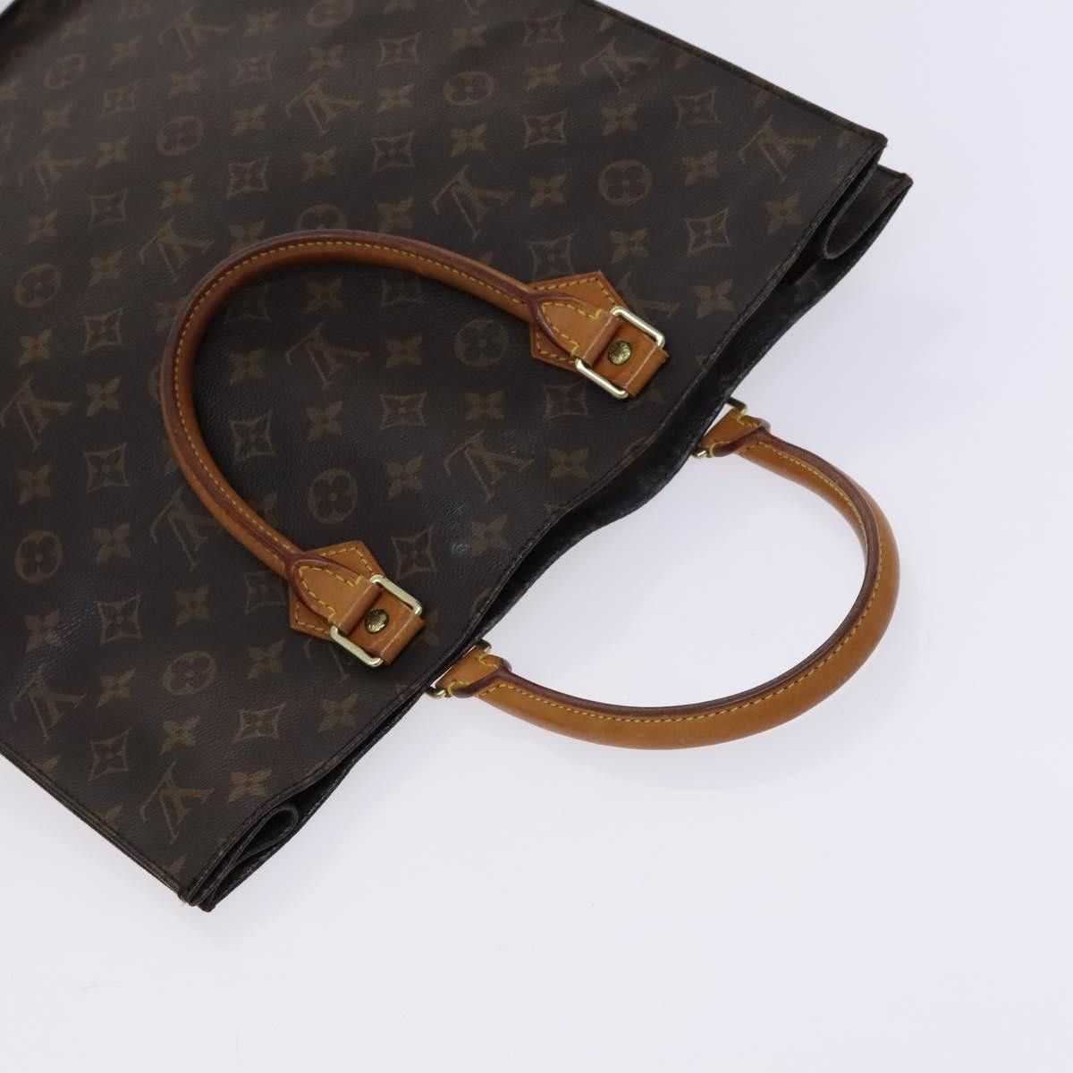 Louis Vuitton LOUIS VUITTON Monogram Sac Plat Hand Bag M51140 Size ONE SIZE - 6 Thumbnail