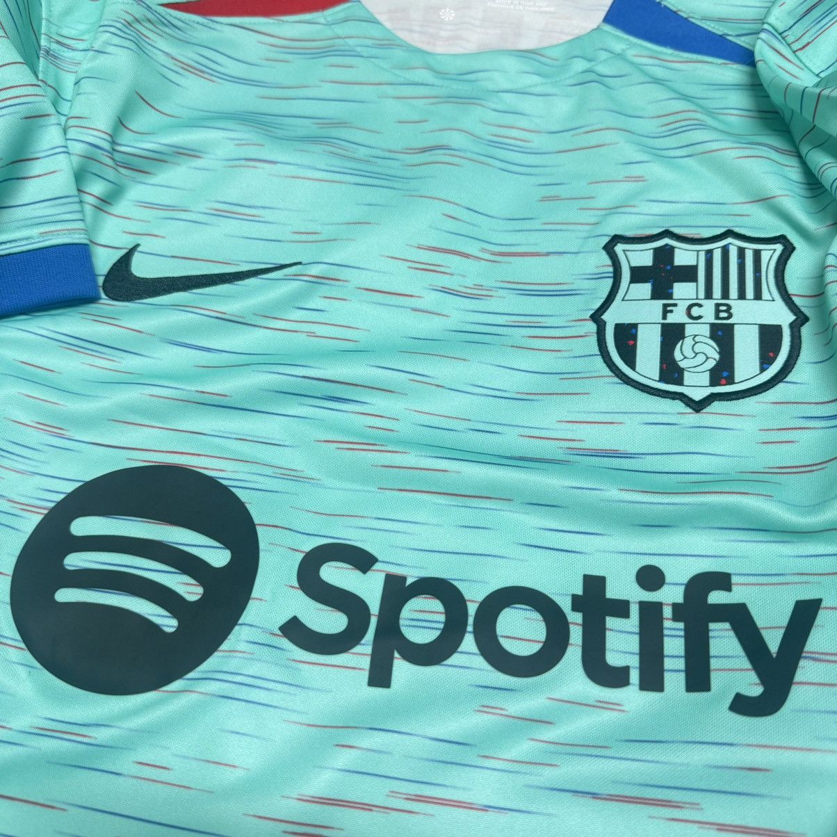 Nike Barcelona 23/24 third away shirt #27 Lamine Yamal (Bnwt) Size US M / EU 48-50 / 2 - 3 Thumbnail