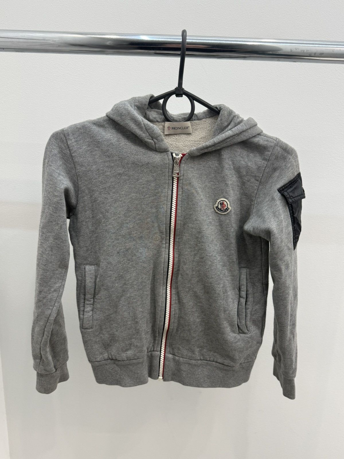 Moncler Moncler Kids Zip Heavy Hoodie Size US XXS / EU 40 - 1 Thumbnail