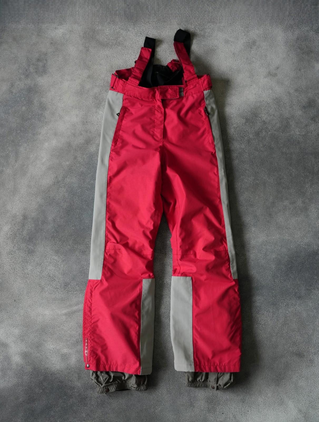 Prada Prada Gore-Tex Ski / Snowboard Pants WOMEN Size L Red Size ONE SIZE - 3 Thumbnail