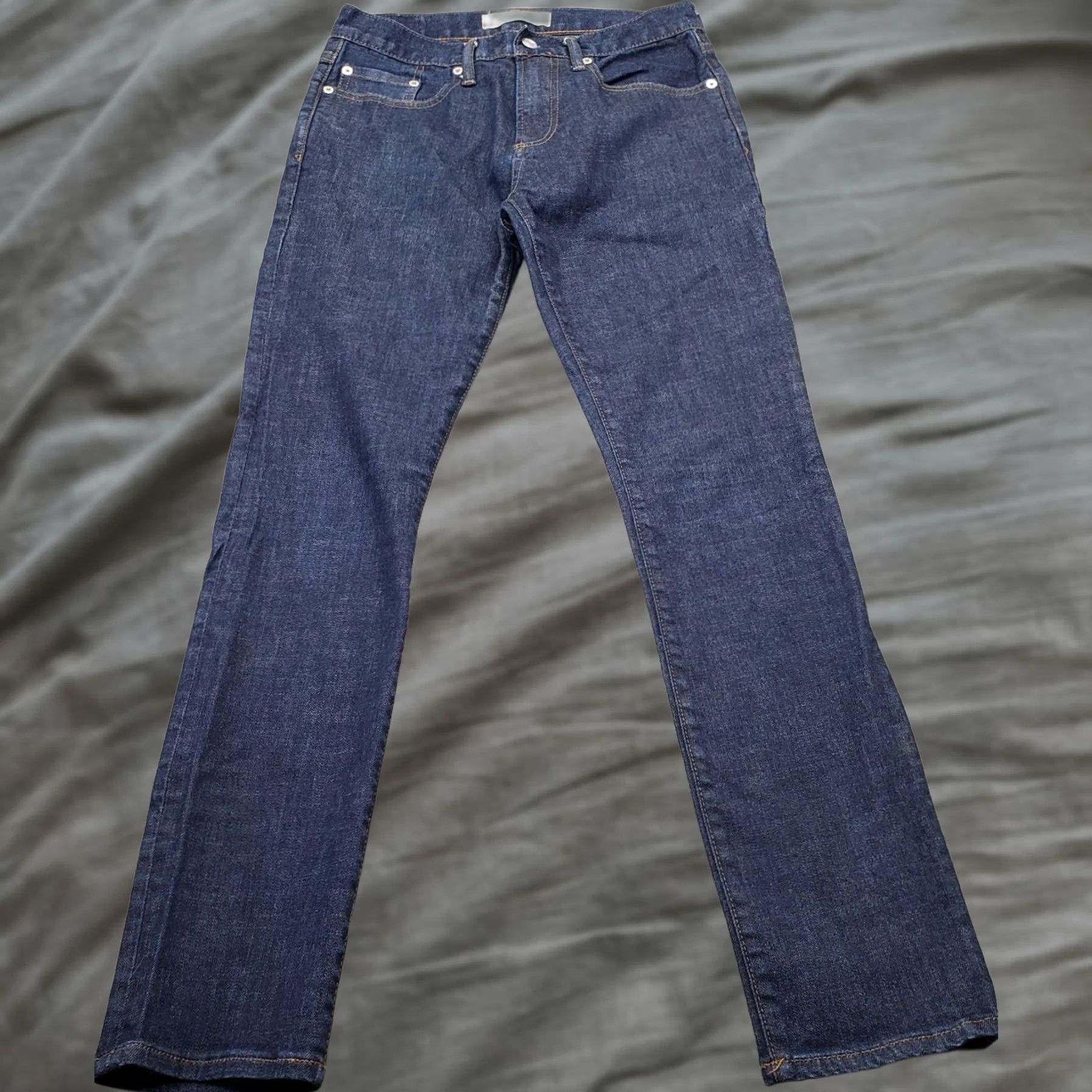 Gap Gap 1969 Skinny Jeans Womens 28 Blue Denim Stretch Flat Front Streetwear Jeans Size 28" / US 6 / IT 42 - 1 Thumbnail