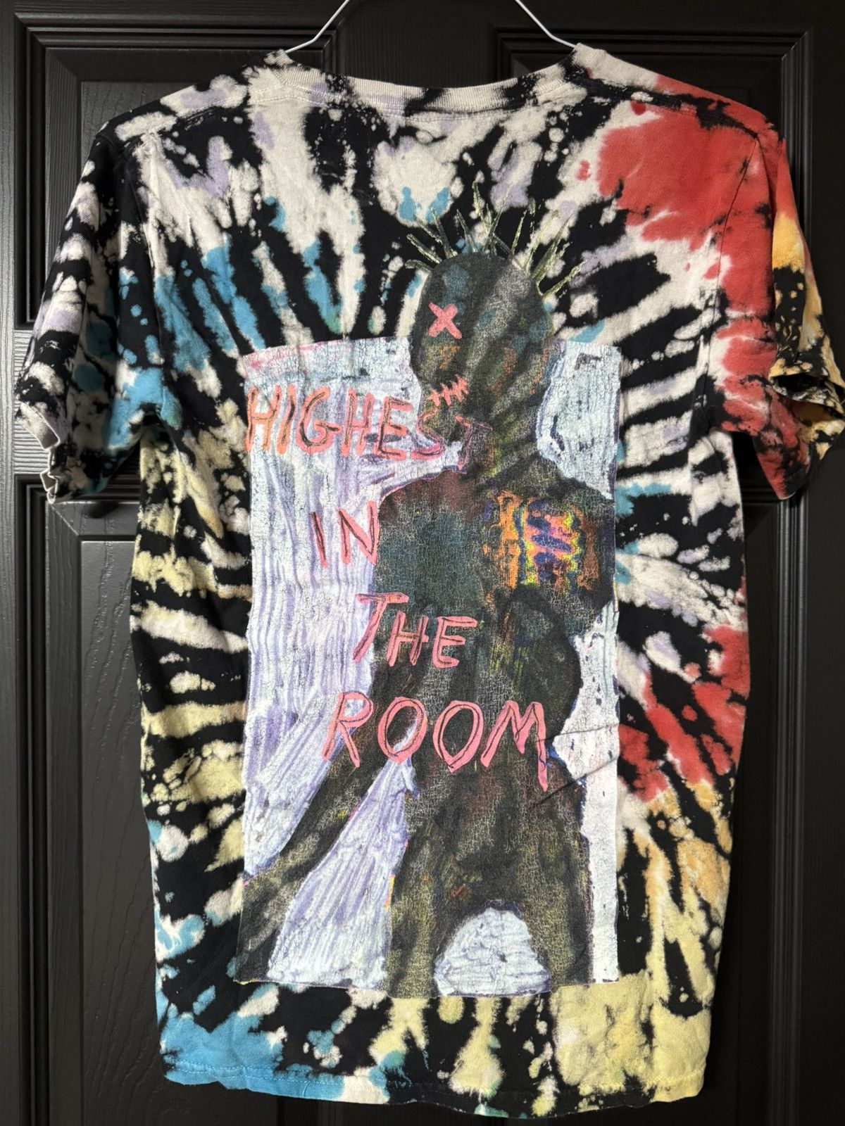 Travis Scott Travis Scott “Highest In The Room” Tie-Dye T-Shirt Size US S / EU 44-46 / 1 - 2 Thumbnail