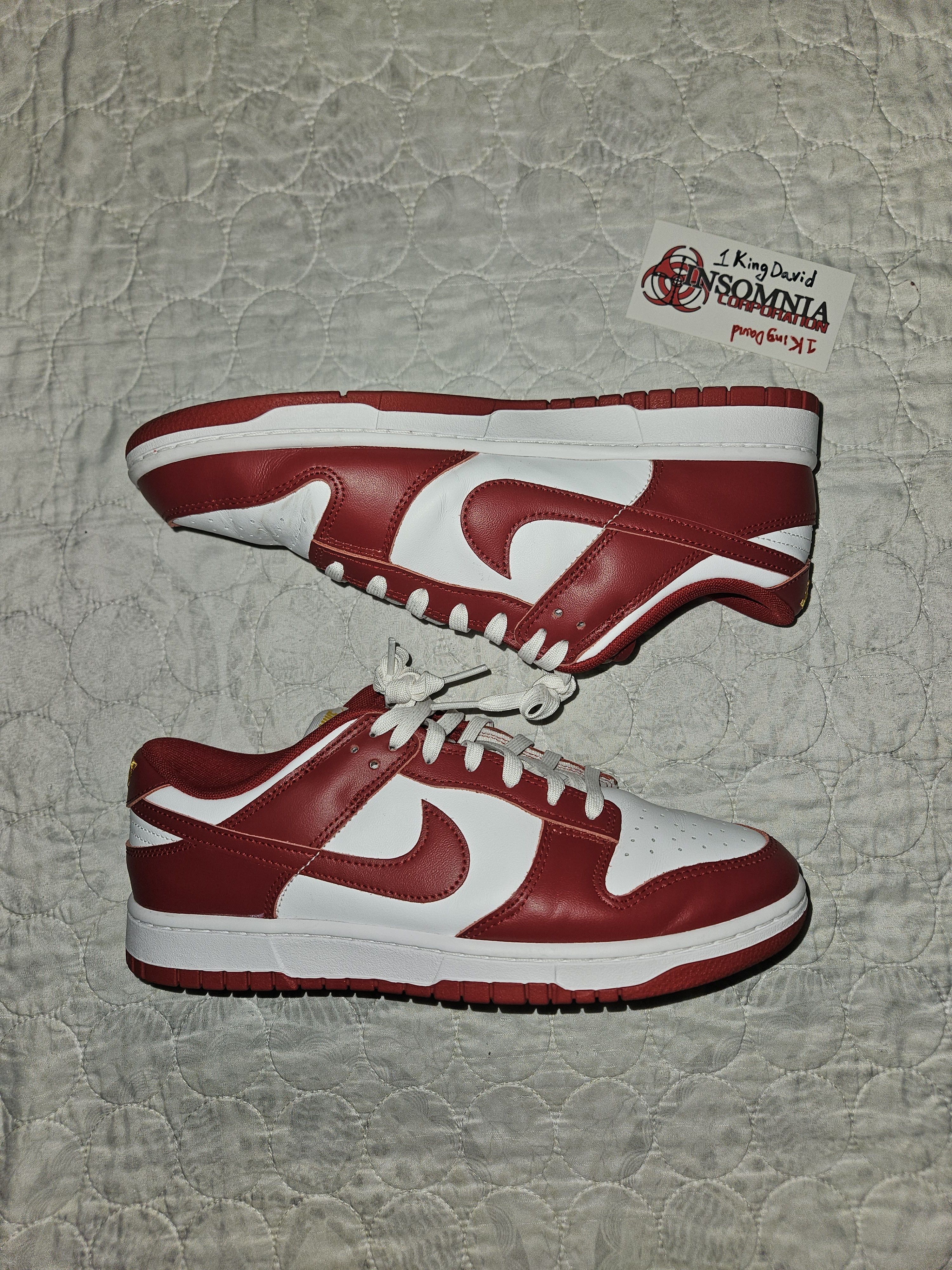 Nike Nike Dunk Low 'Gym Red' Size US 10 / EU 43 - 3 Thumbnail