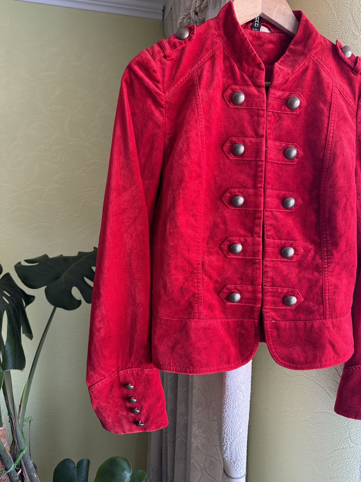 Hysteric Glamour Vintage Military Napoleon Velour Jacket PPFM Balmain Style Size M / US 6-8 / IT 42-44 - 7 Thumbnail