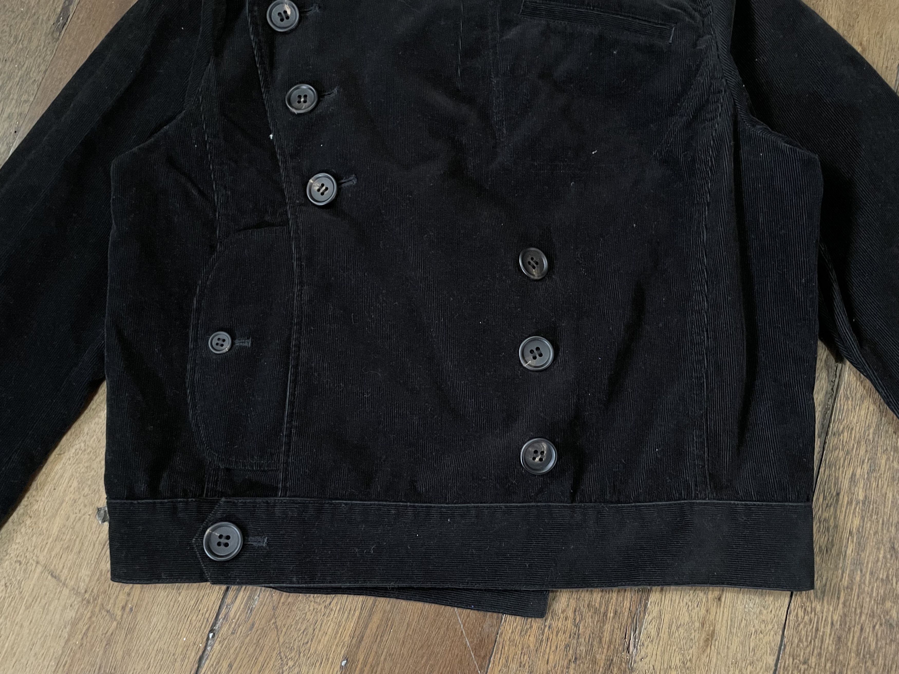 Y's × Yohji Yamamoto Y's - Yohji Yamamoto Corduroy Biker Jacket Size US M / EU 48-50 / 2 - 3 Thumbnail