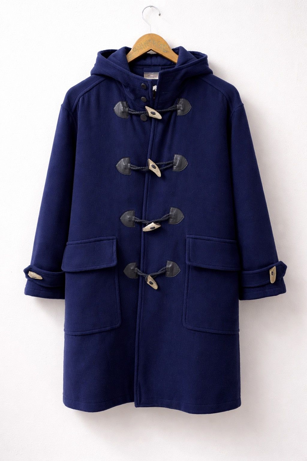 Issey Miyake RARE 🔥 I.S. Issey Miyake Navy Wool Duffle Coat Quilted Liner Size US M / EU 48-50 / 2 - 1 Thumbnail