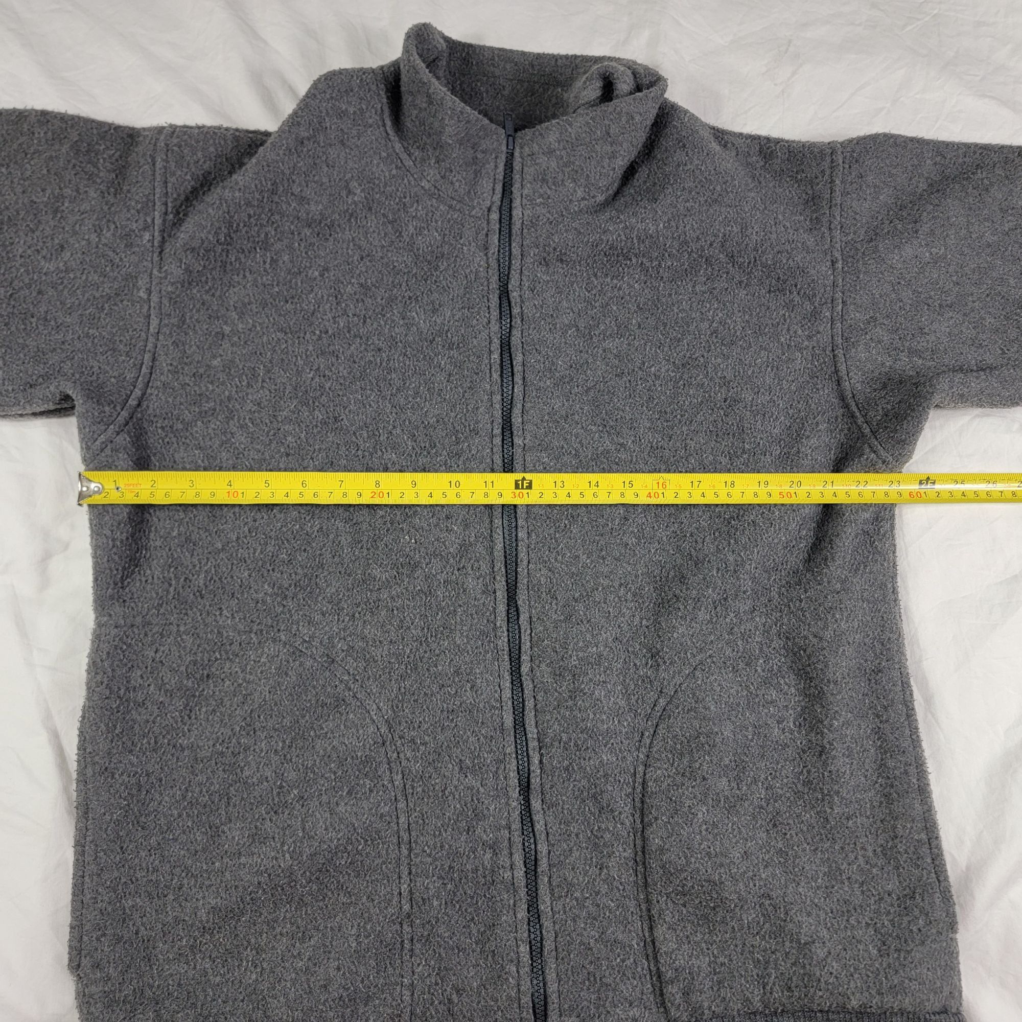Other Polar Fleece By Malden Adults Medium Gray Full Zip Sweater W Size US M / EU 48-50 / 2 - 5 Thumbnail