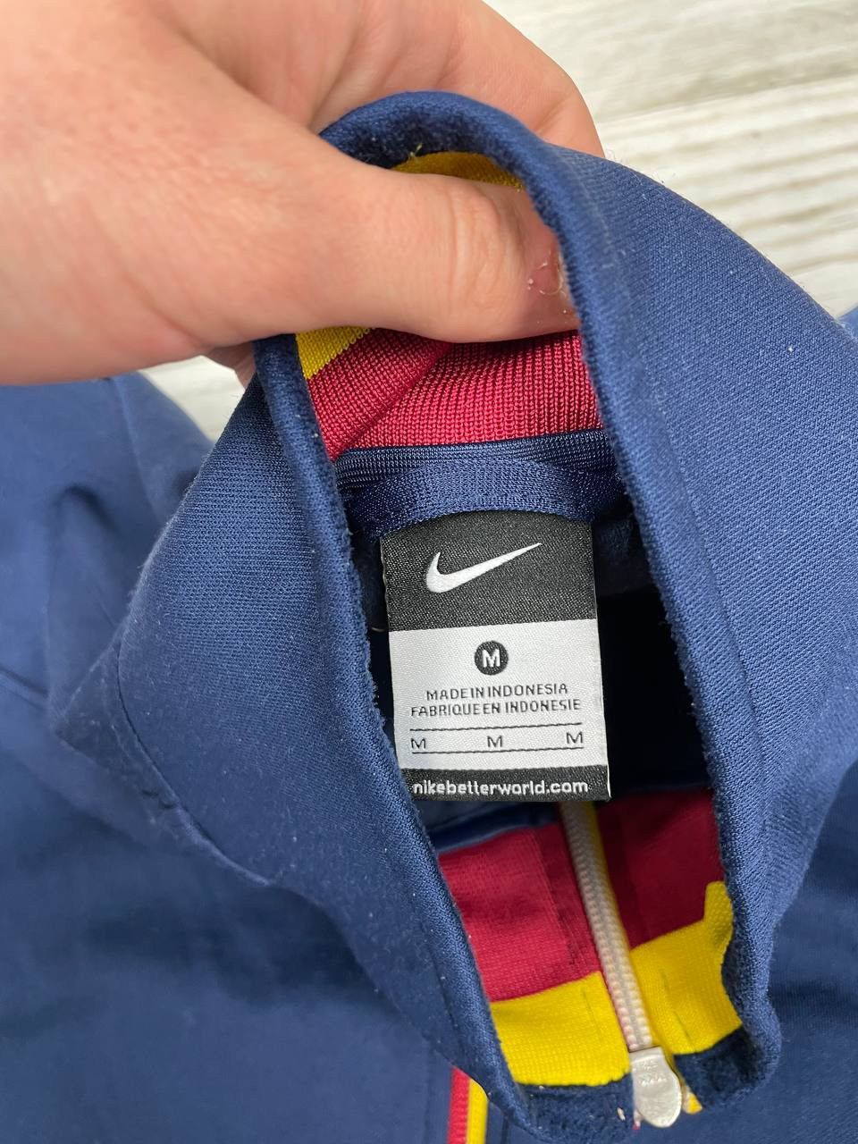 Nike Nike FC Barcelona 2013 2014 Training Track Top Soccer Jacket Size US M / EU 48-50 / 2 - 10 Thumbnail