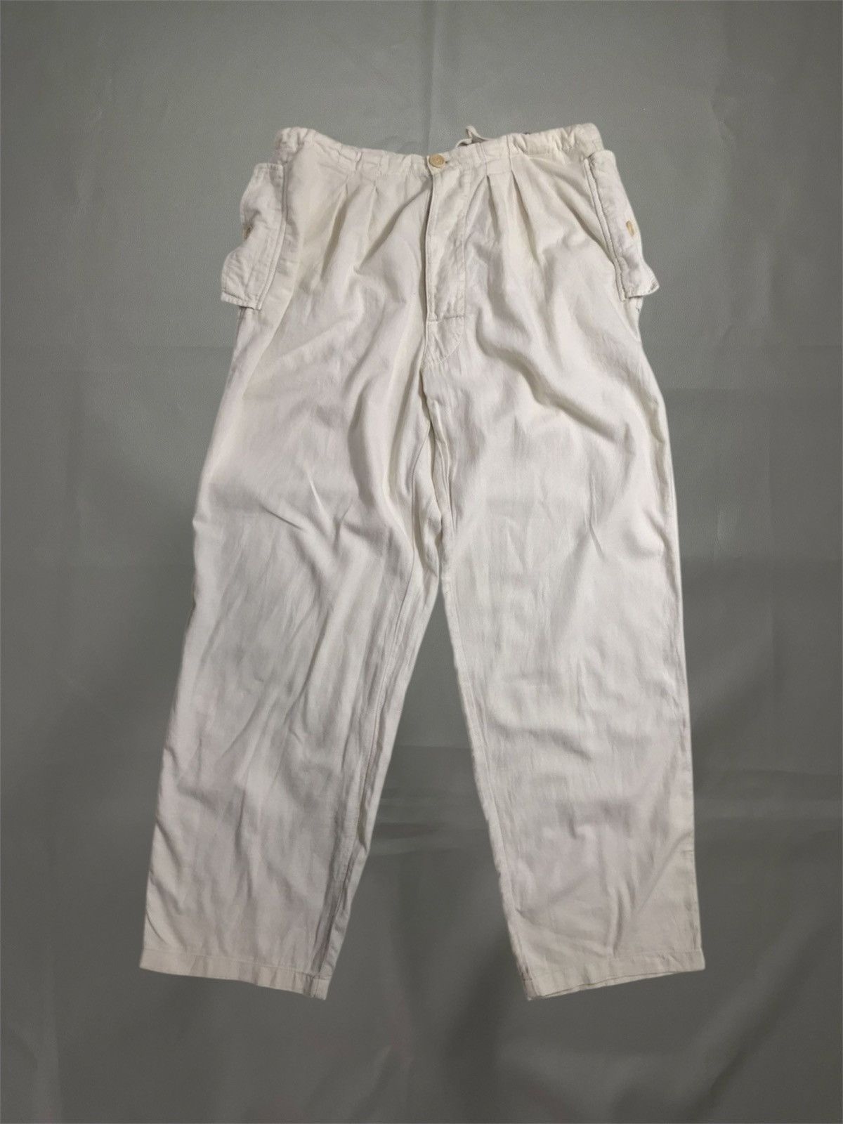 Ermenegildo Zegna Cotton Baggy Pants Trousers M/50
