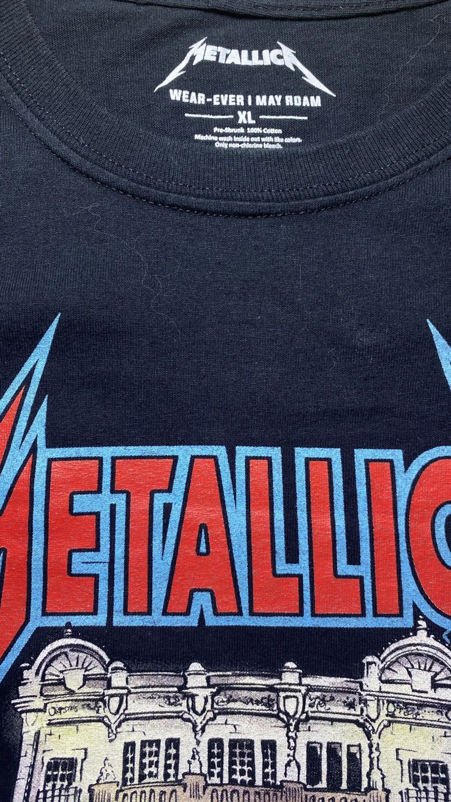 Band Tees × Metallica Metallica - Metro Chicago 2021 Band Tee Size US XL / EU 56 / 4 - 4 Thumbnail
