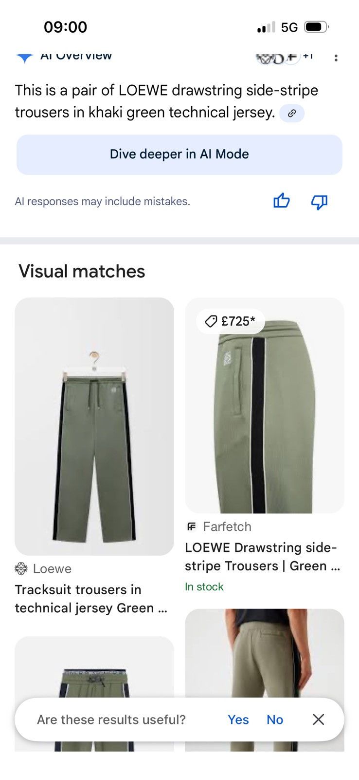 Loewe LOEWE joggers pants SEE REAL TAPE MEASUREMENTS IN PHOTOS Size US 31 - 23 Thumbnail