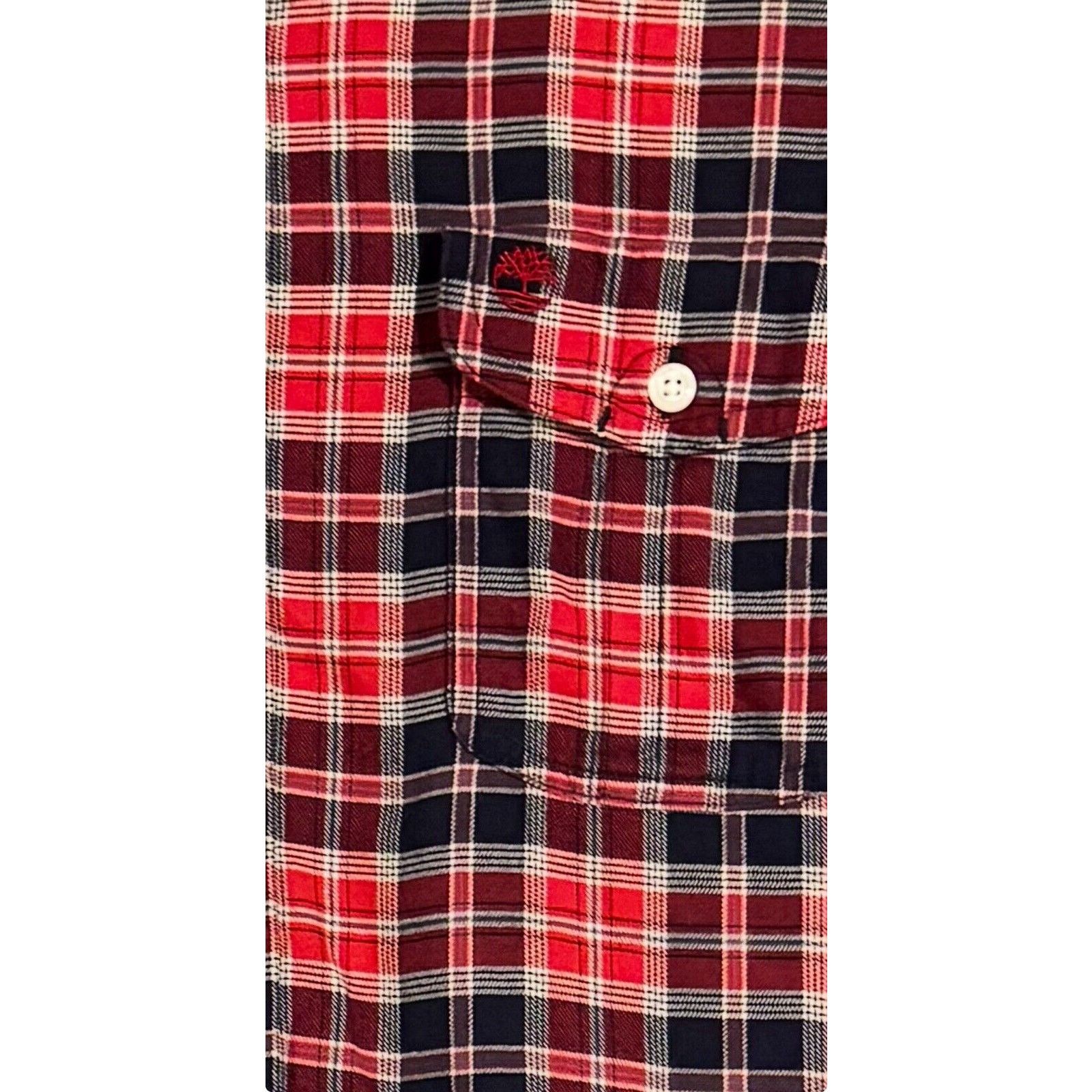 Timberland Timberland Button Down Shirt Mens Small Plaid Academia 2010s Size US S / EU 44-46 / 1 - 2 Thumbnail
