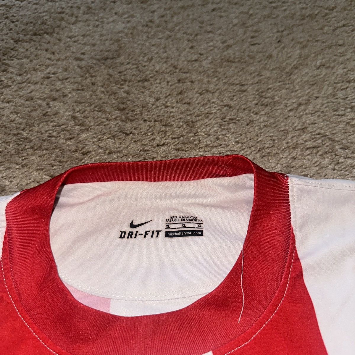 Nike Vintage Atletico Madrid Nike Jersey Y2K Size US XL / EU 56 / 4 - 4 Thumbnail