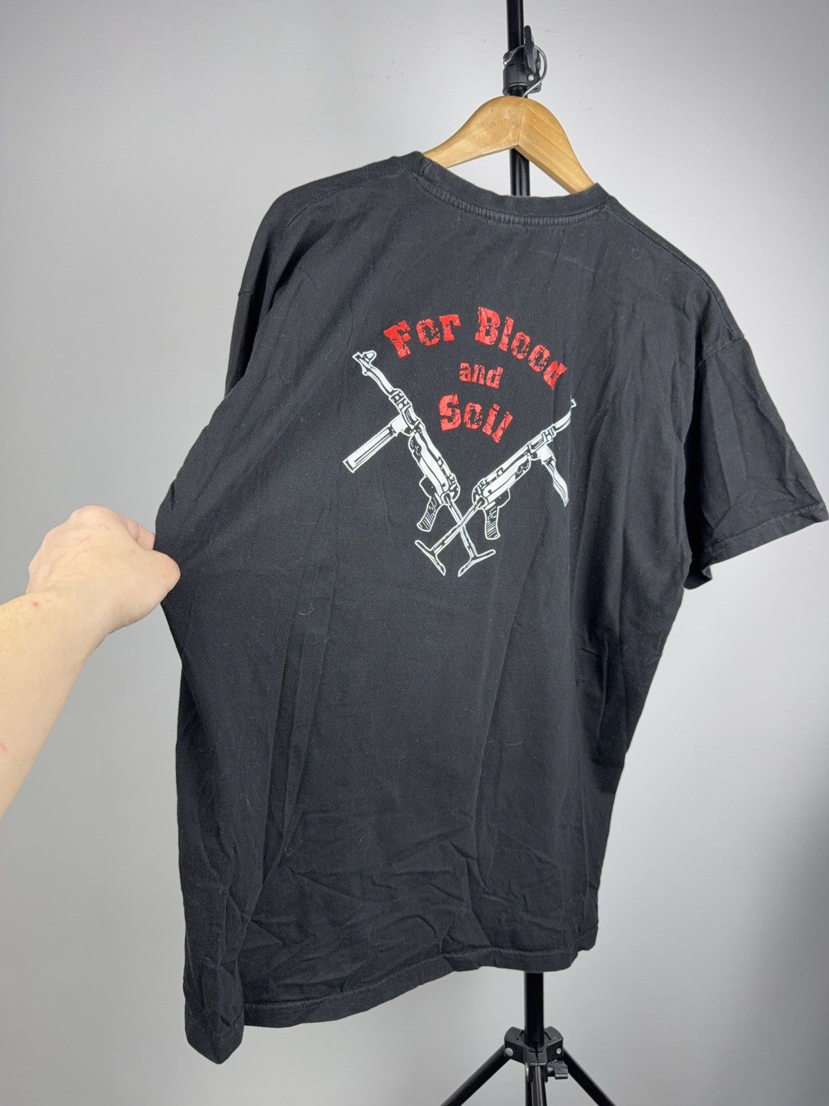 Band Tees Vintage 90s Hate Core Flame Graphic Punk Metal T-Shirt XL Size US XL / EU 56 / 4 - 16 Thumbnail