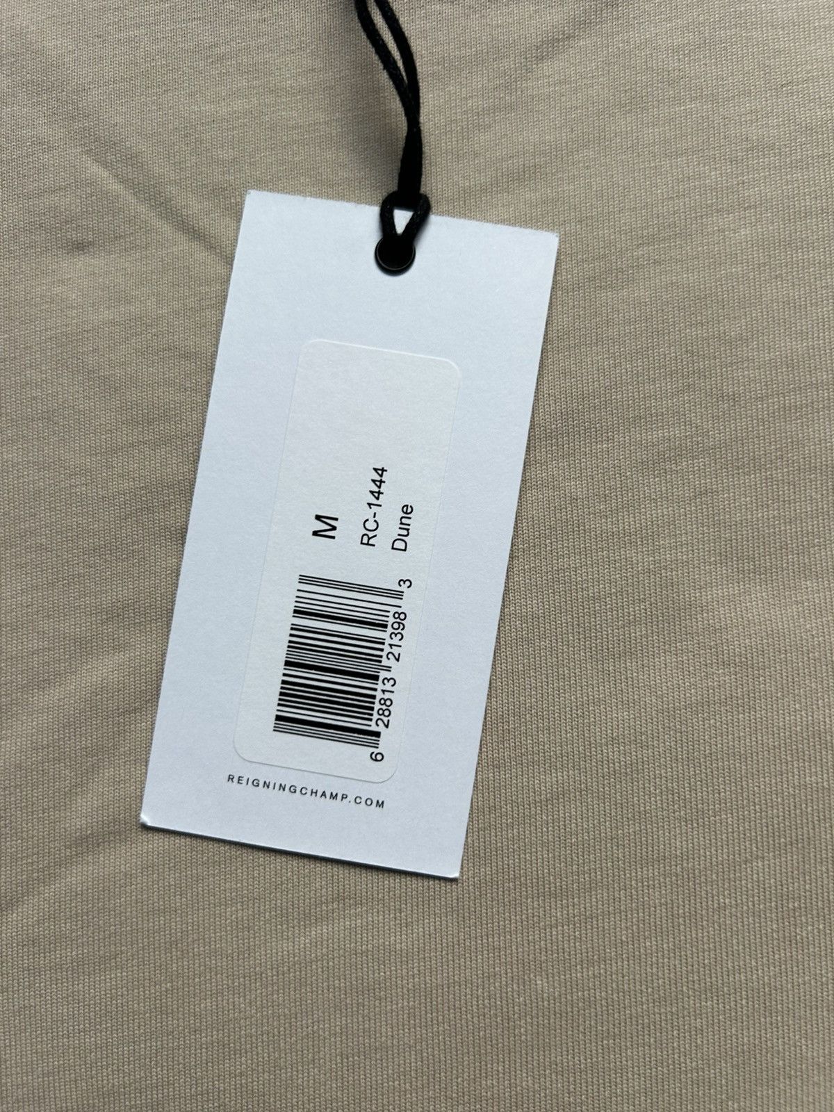 Reigning Champ Reigning Champ Short Sleeve Football T-Shirt Dune — Size M Size US M / EU 48-50 / 2 - 13 Thumbnail