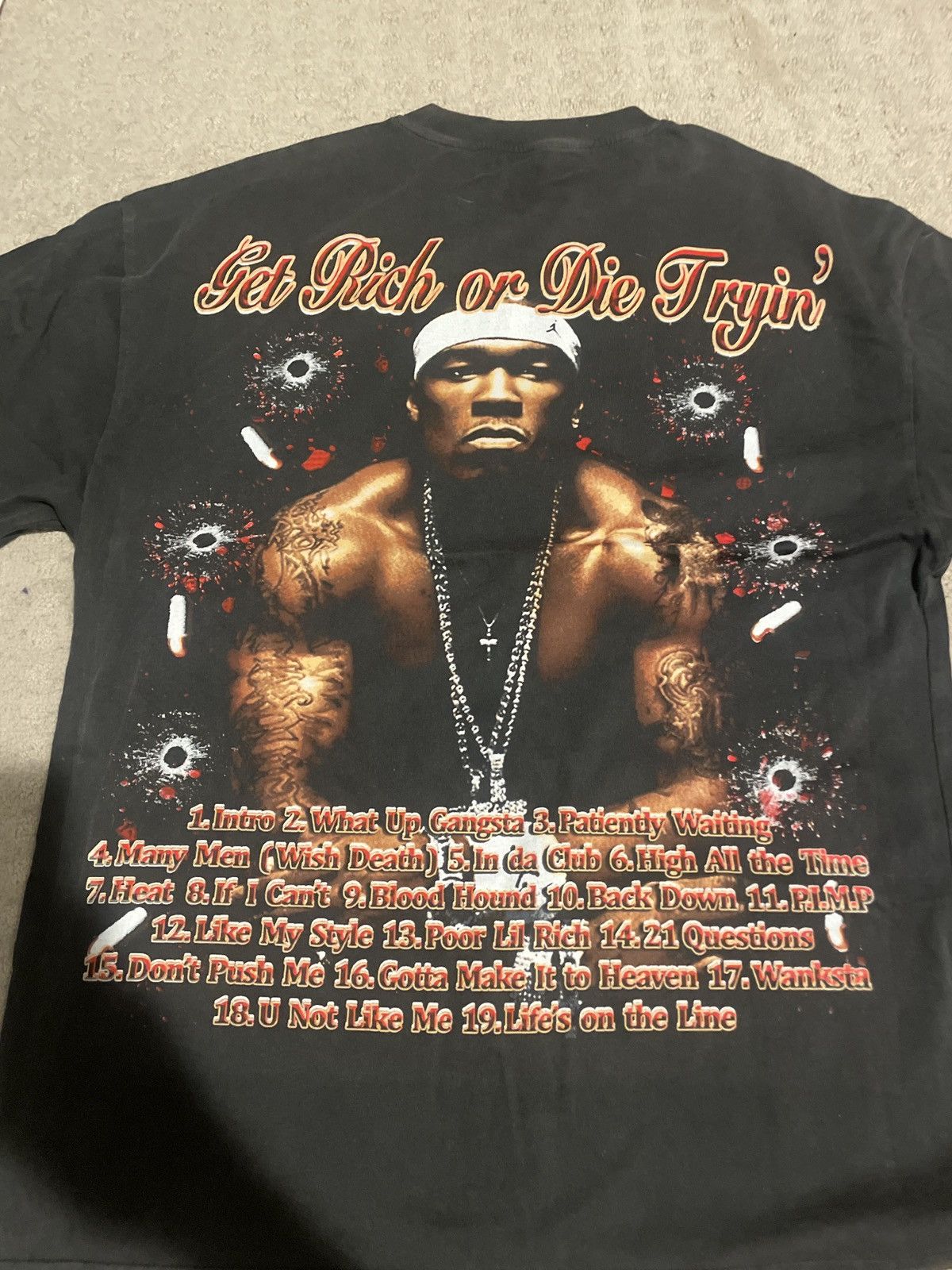 Other 50 cent bootleg rap tee Size US M / EU 48-50 / 2 - 2 Thumbnail