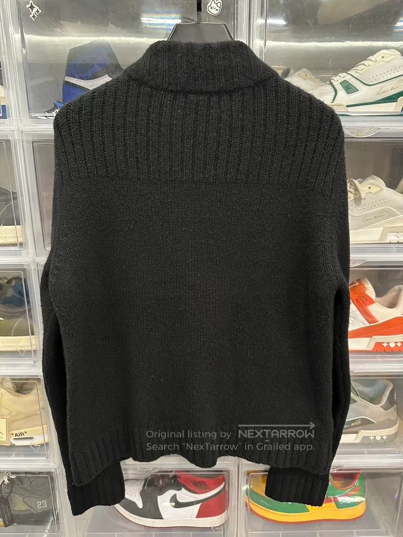 Chrome Hearts CHROME HEARTS Size L Sanskrit letter patch cashmere cardiga Size US L / EU 52-54 / 3 - 3 Thumbnail