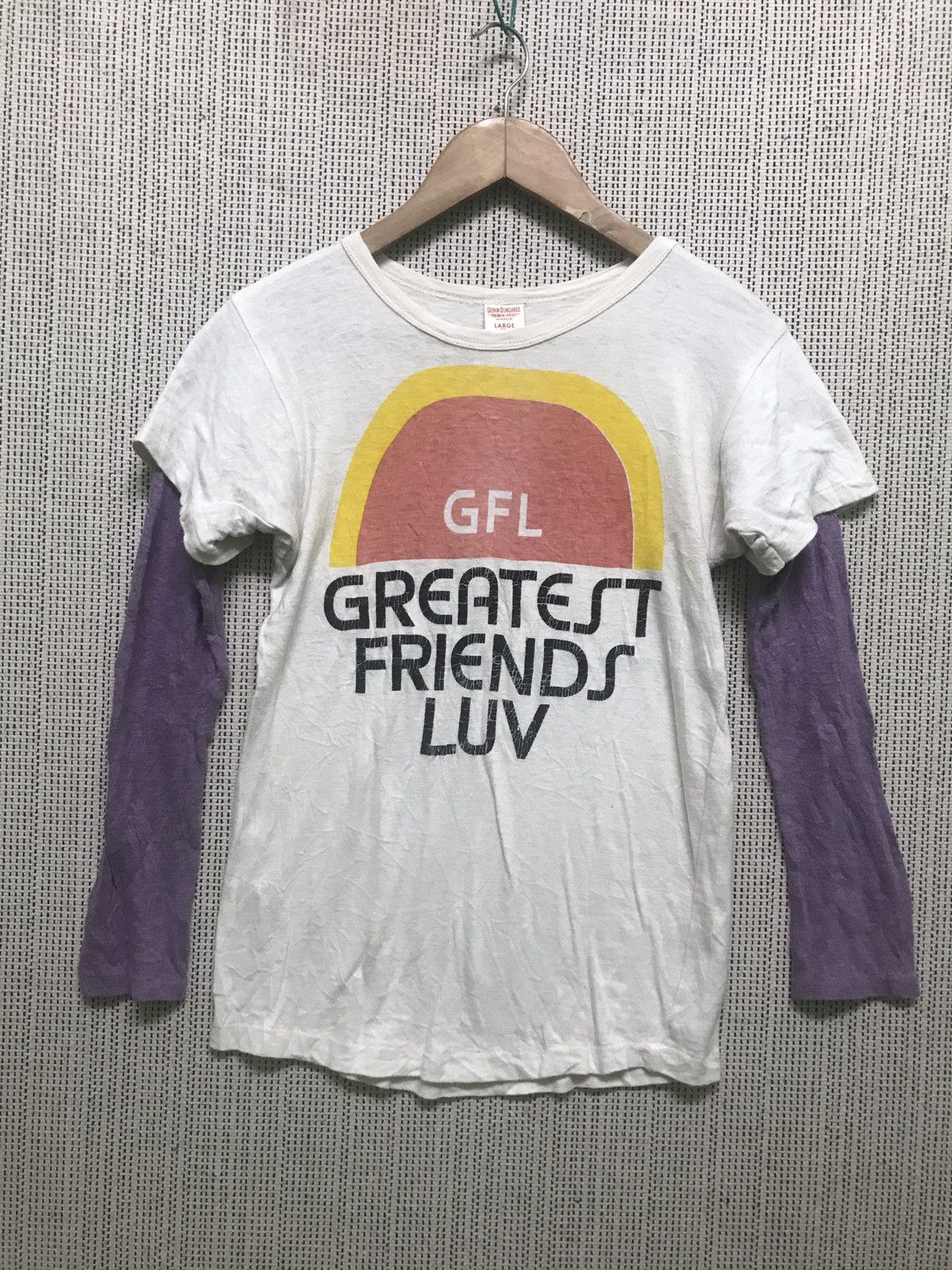 Japanese Brand × Vintage ‼️vintage greatest friends luv follow your dreams Size L / US 10 / IT 46 - 1 Thumbnail