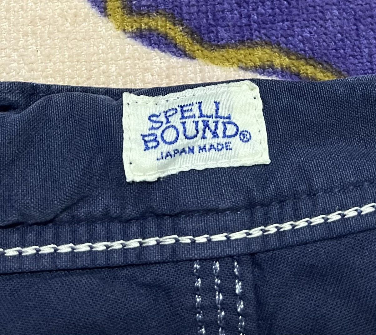 Japanese Brand Vintage SPELLBOUND Buckle Made in Japan Pant Size US 34 / EU 50 - 11 Thumbnail