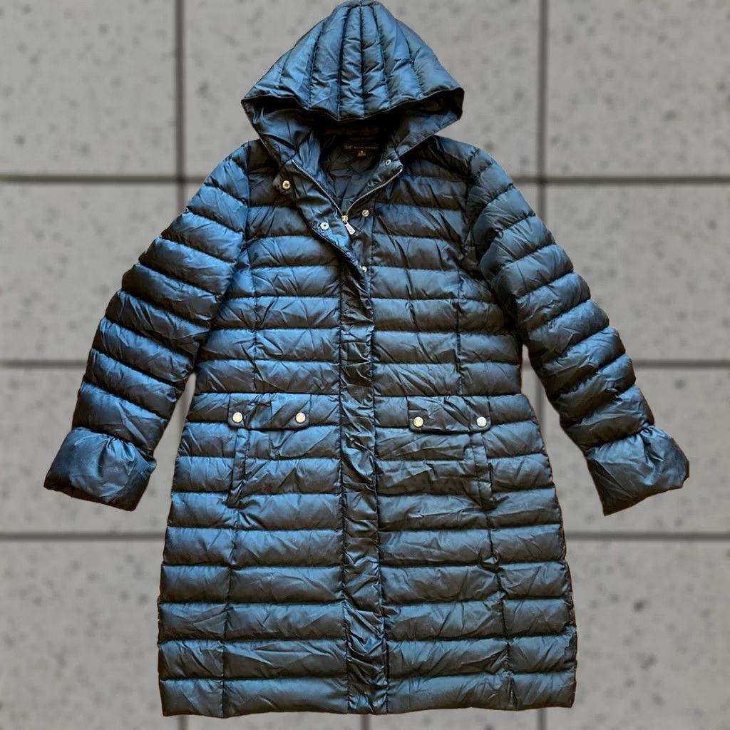 Brooks Brothers Brooks Brothers Parka Jacket Hooded Duck Down Black Womens Size 12 Puffer Size XL / US 12-14 / IT 48-50 - 1 Thumbnail