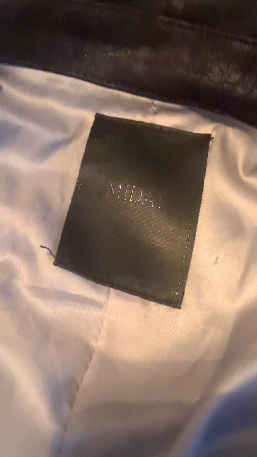 Japanese Brand midas black cracked leather floral jacket Size US S / EU 44-46 / 1 - 5 Thumbnail