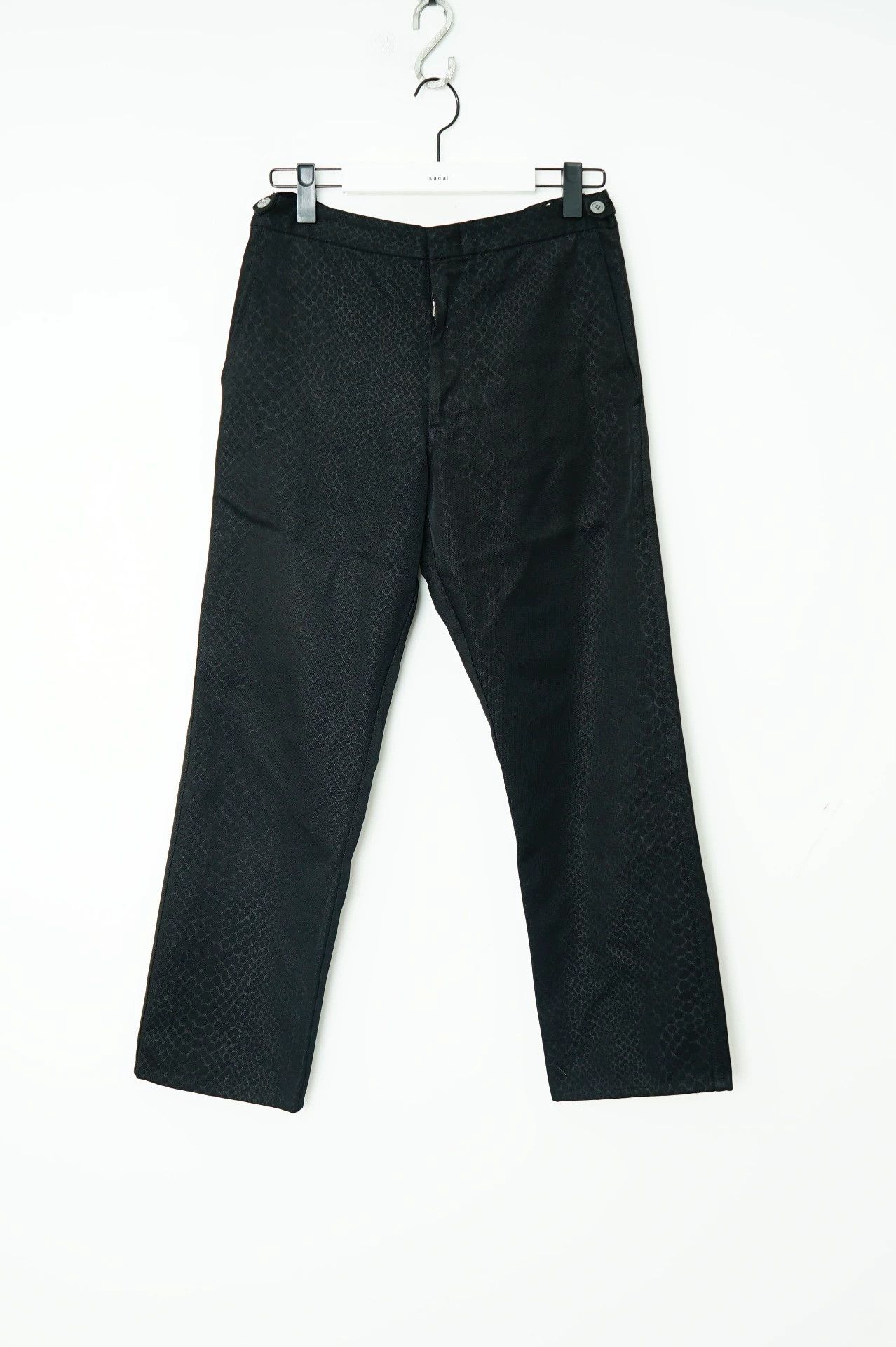 Comme des Garcons Comme Des Garcons Blended wool dark patterned trousers -DMC Size US 36 / EU 52 - 1 Thumbnail