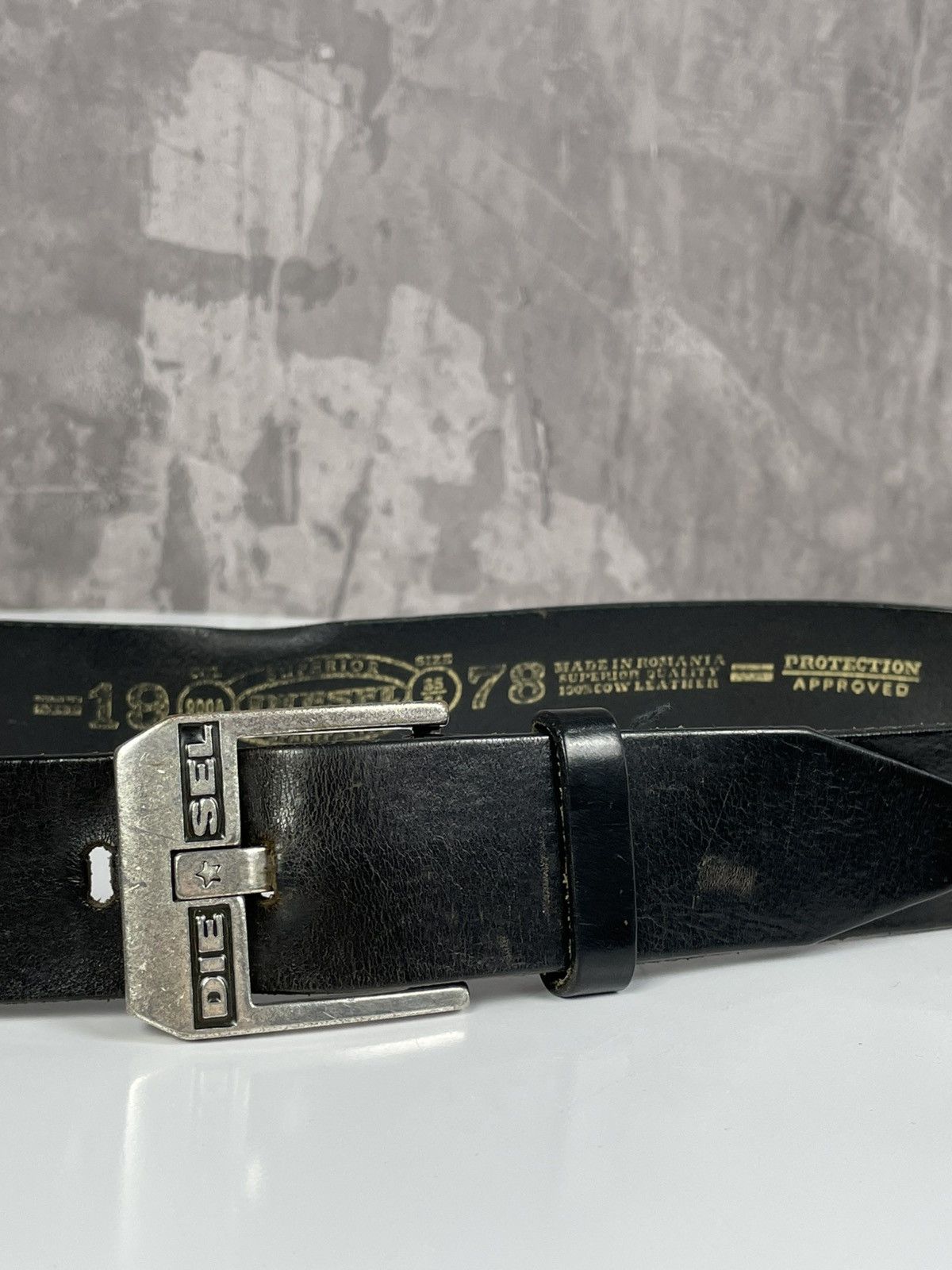 Diesel × Japanese Brand Vintage Diesel 90s Grunge Punk Japanese Vibe Belt Size ONE SIZE - 4 Thumbnail