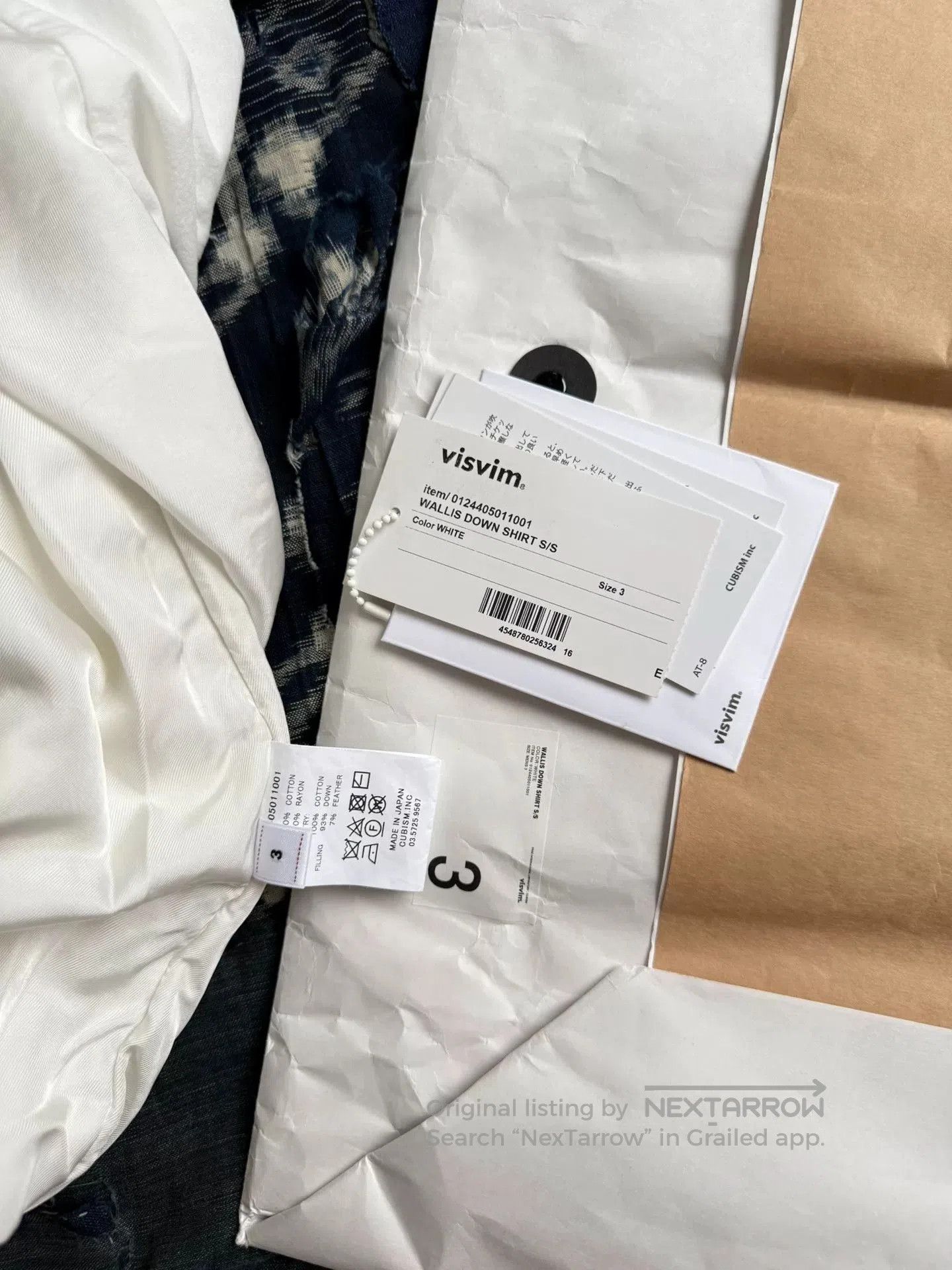 Visvim VISVIM Wallis Down Shirt for Friends. Size US L / EU 52-54 / 3 - 9 Thumbnail