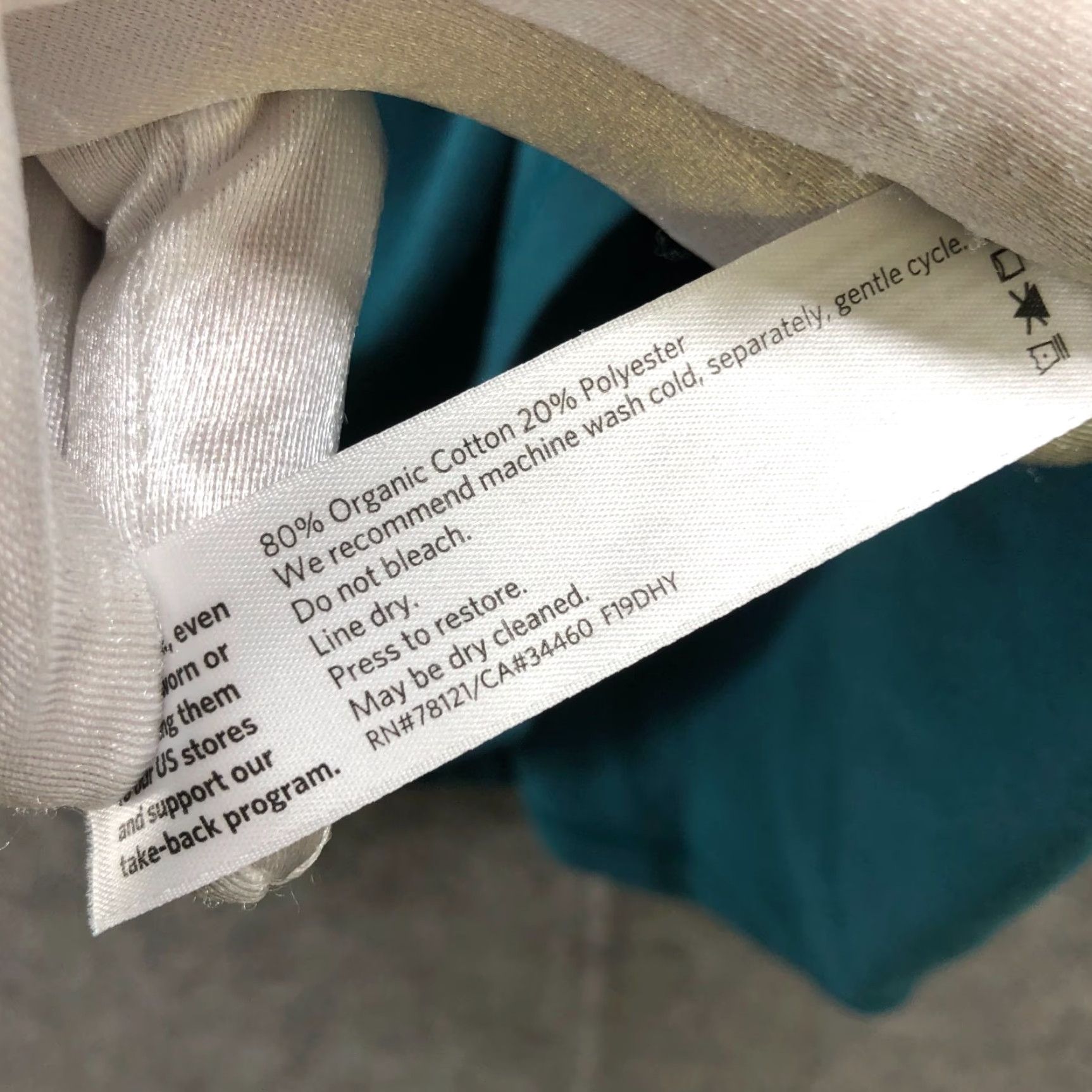 Eileen Fisher VINTAGE? No. EILEEN FISHER Tank Shirt Women XXS Teal Organic Cotton Blend Crew Neck Sleeveless 2XS Lightweight Summer Casual Size XXS / US 00 / IT 34 - 6 Thumbnail