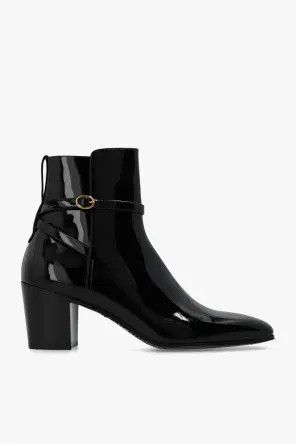Saint Laurent Paris o1bcso1str1124 Offred 70 Boots in Black Size US 12 / EU 45 - 1 Thumbnail