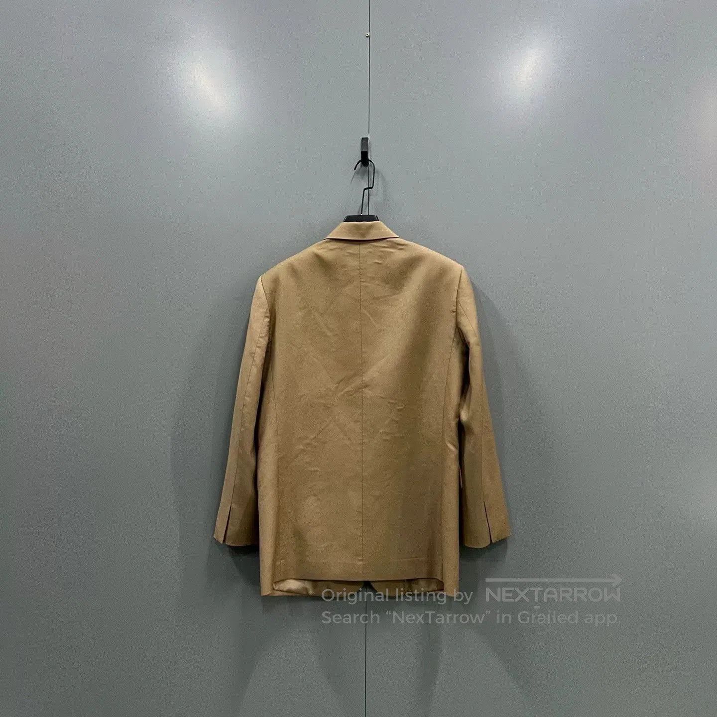 WE11DONE casual khaki logo check jacket. Size US M / EU 48-50 / 2 - 2 Thumbnail
