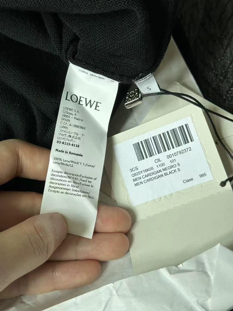 Loewe LOEWE Embroidered logo cardigan Size S / US 4 / IT 40 - 4 Thumbnail