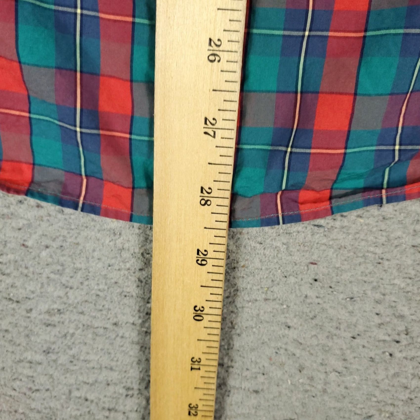 Brooks Brothers Brooks Brothers Shirt Mens Medium Red Green Plaid Button Up Long Sleeve Size US M / EU 48-50 / 2 - 4 Thumbnail