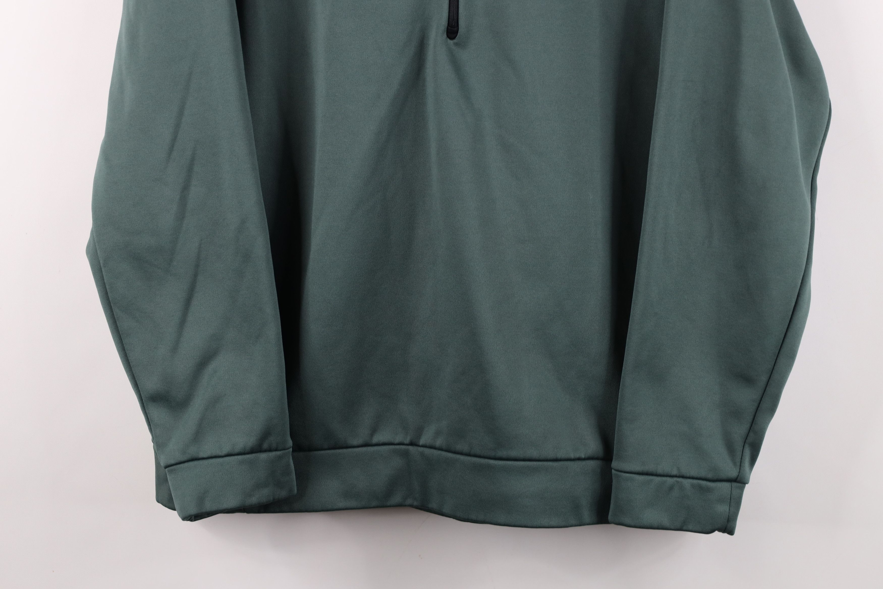 Nike Nike Scott Big Swoosh Half Zip Pullover Sweatshirt Green Size US XL / EU 56 / 4 - 3 Thumbnail
