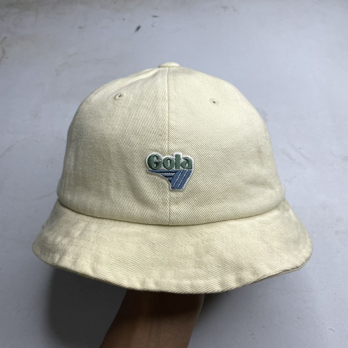 image of Avant Garde x Gola Tulip Hat in Soft Yellow, Men's (Size 38)