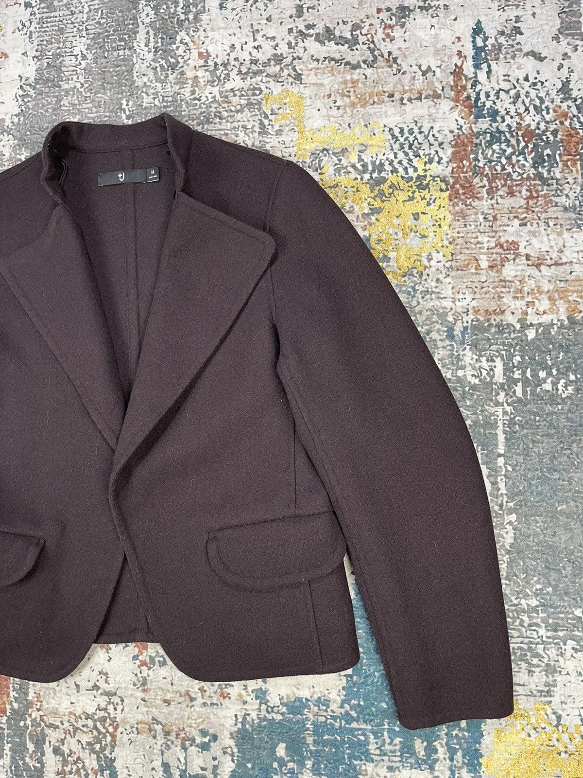 Jil Sander × Uniqlo Uniqlo X Jil Sander Wool Blend Open Front Jacket Size M / US 6-8 / IT 42-44 - 3 Thumbnail