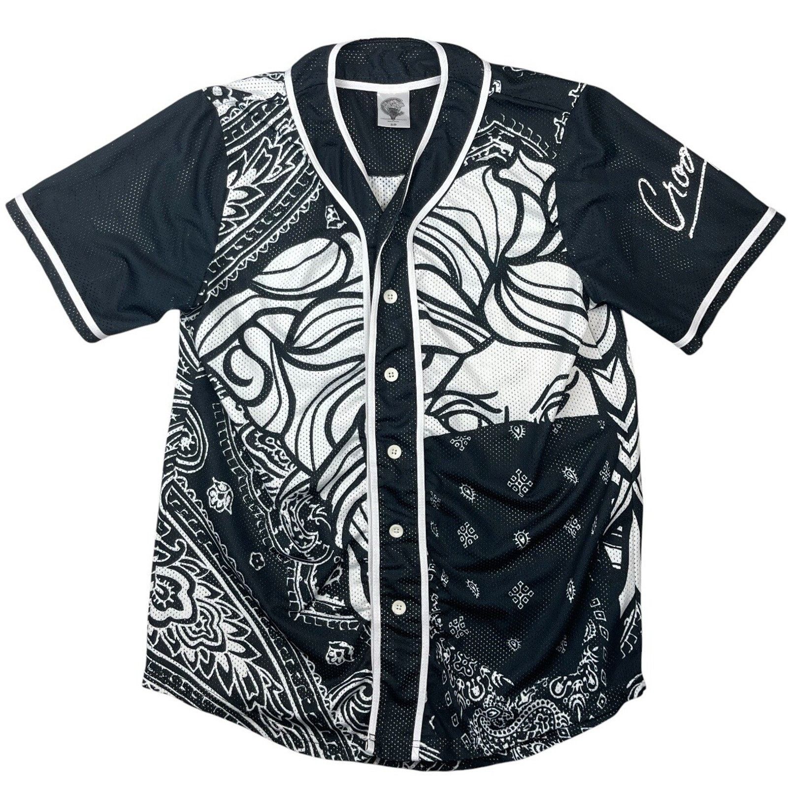 Crooks & Castles Crooks & Castles Medusa Bandana Baseball Jersey Paisley Mesh Size US S / EU 44-46 / 1 - 12 Thumbnail