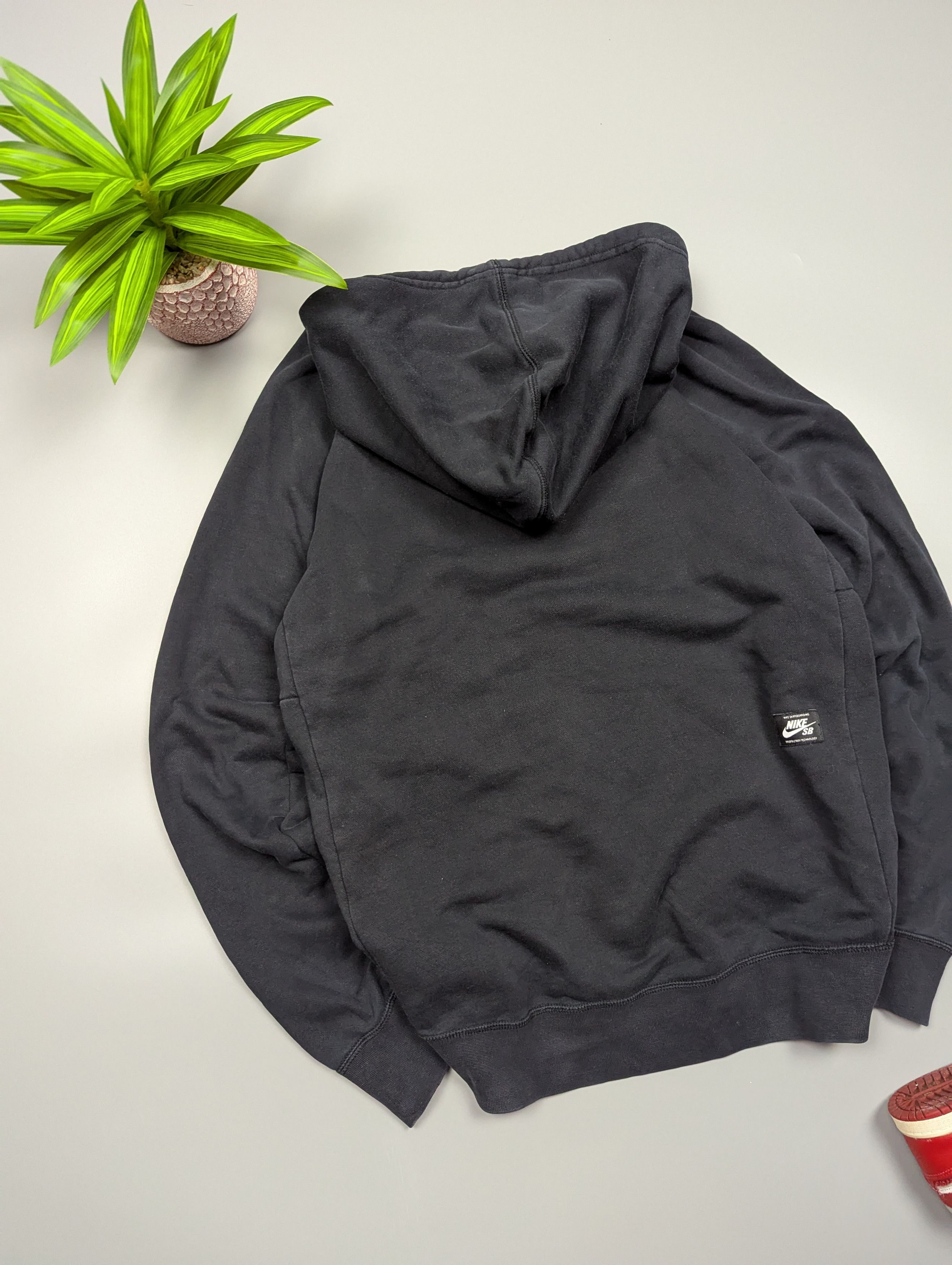 Nike NIKE SB Vintage 2006s Men's Black Loose Fit Sports Hoodie Size US L / EU 52-54 / 3 - 7 Thumbnail