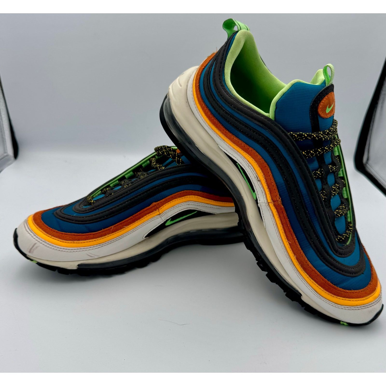 Nike Nike Air Max 97 Green Abyss Illusion Green Sz 8 CZ7868-300 Size US 8 / EU 41 - 2 Thumbnail