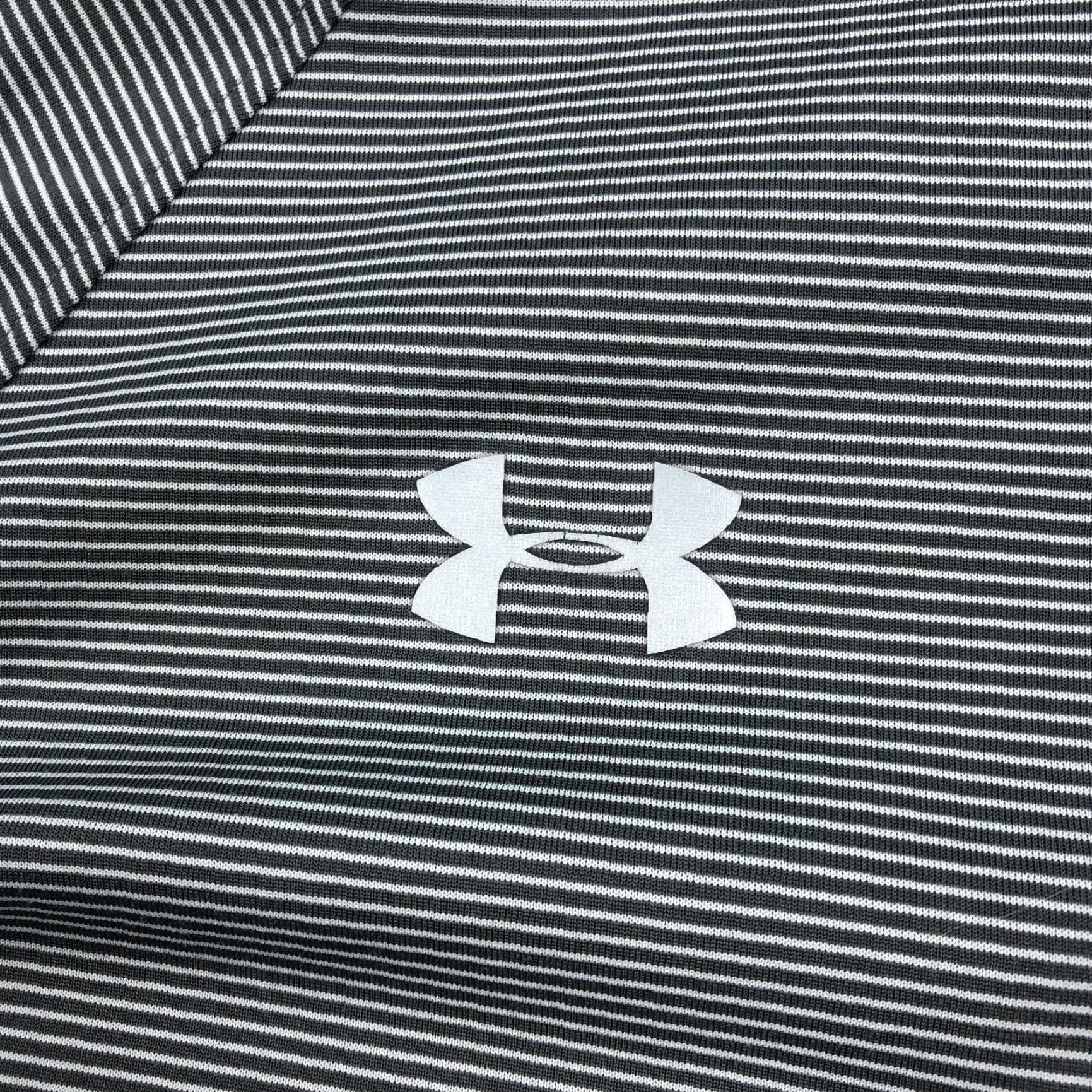 Under Armour Under Armour Stripe Tech 1/4 Zip Pullover Mens L Long Sleeve Performance Shirt Hoodie? Size US L / EU 52-54 / 3 - 3 Thumbnail