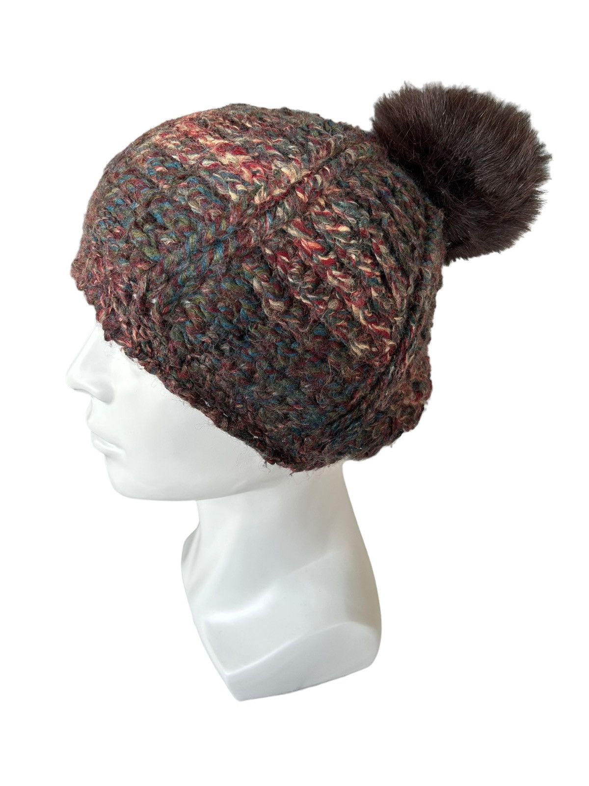 CA4LA × Japanese Brand CA4LA Multicolour knitt Beanie Hats made in japan Size ONE SIZE - 2 Thumbnail