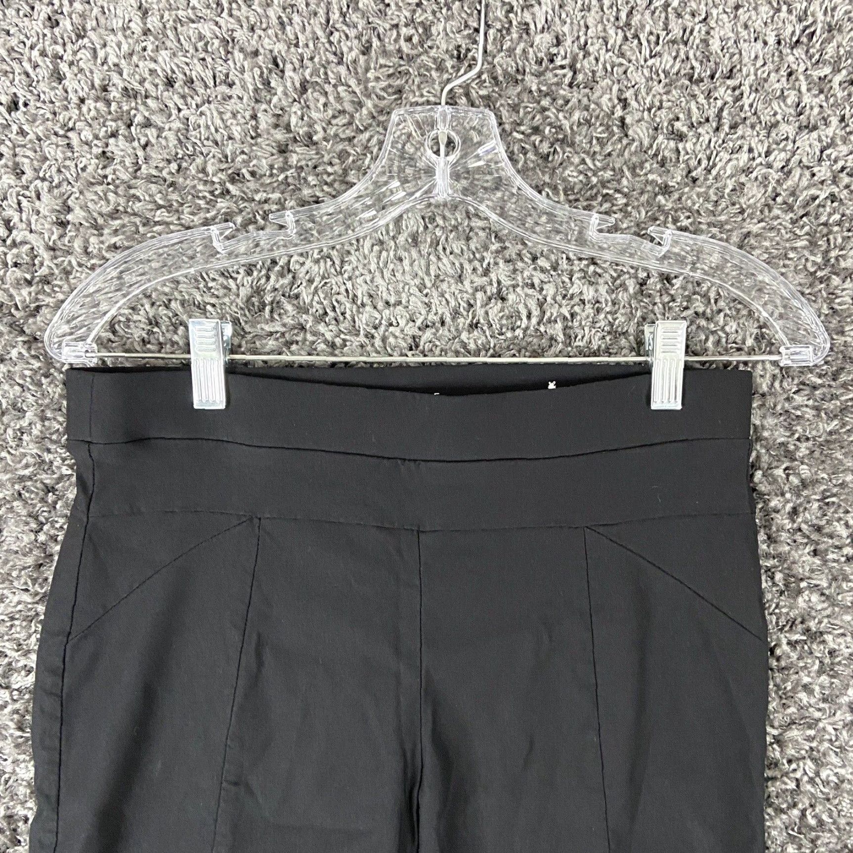 Vintage VINTAGE? Wait: Simply Vera Vera Wang Ankle Pants Women’s S Black Mid Rise Female Small Ankle Length Women’s Pants Size 28" / US 6 / IT 42 - 5 Thumbnail