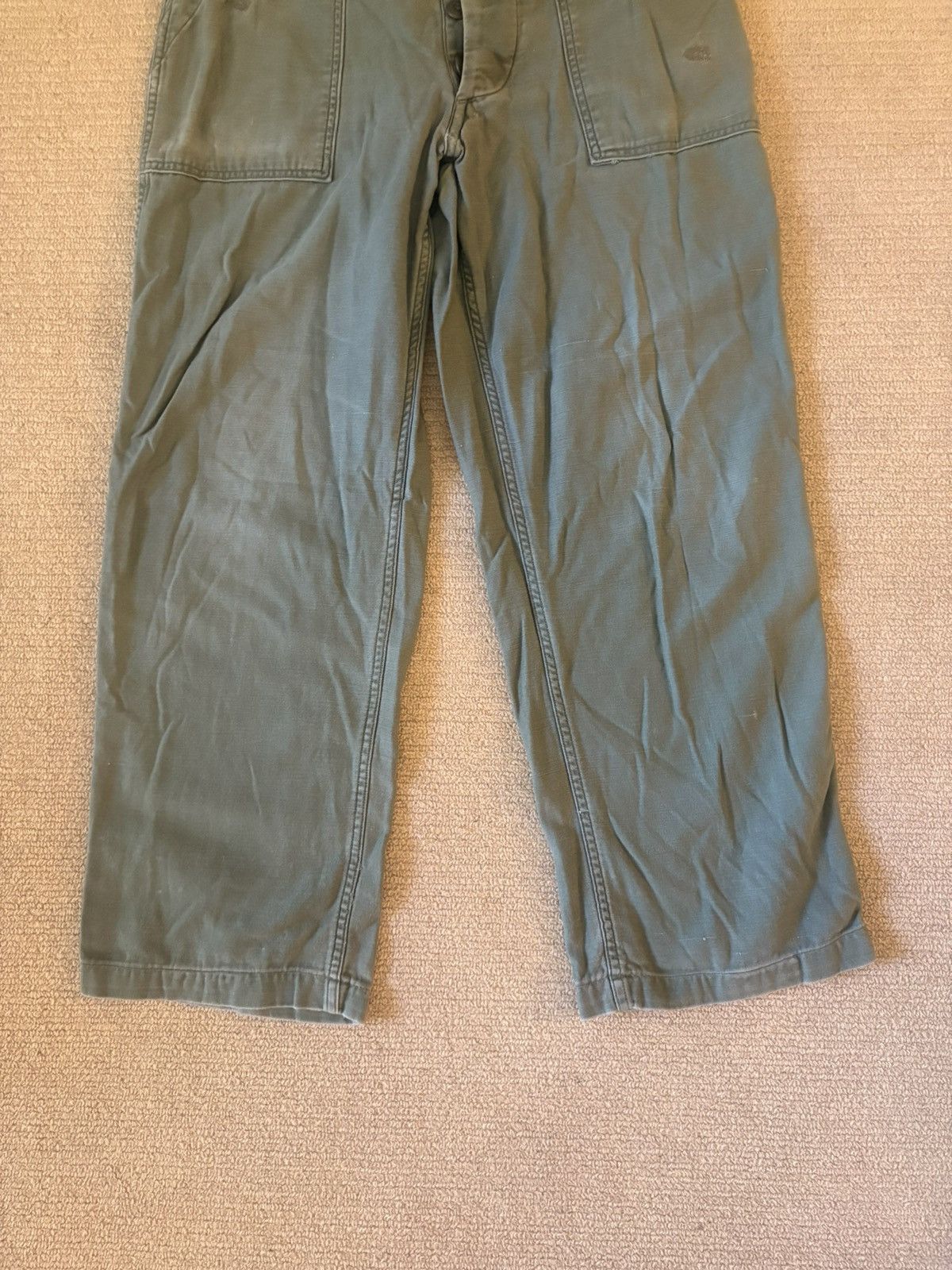 Vintage Vintage OG-107 Olive Army Pants USA 80s Military Size 32 Size US 32 / EU 48 - 3 Thumbnail